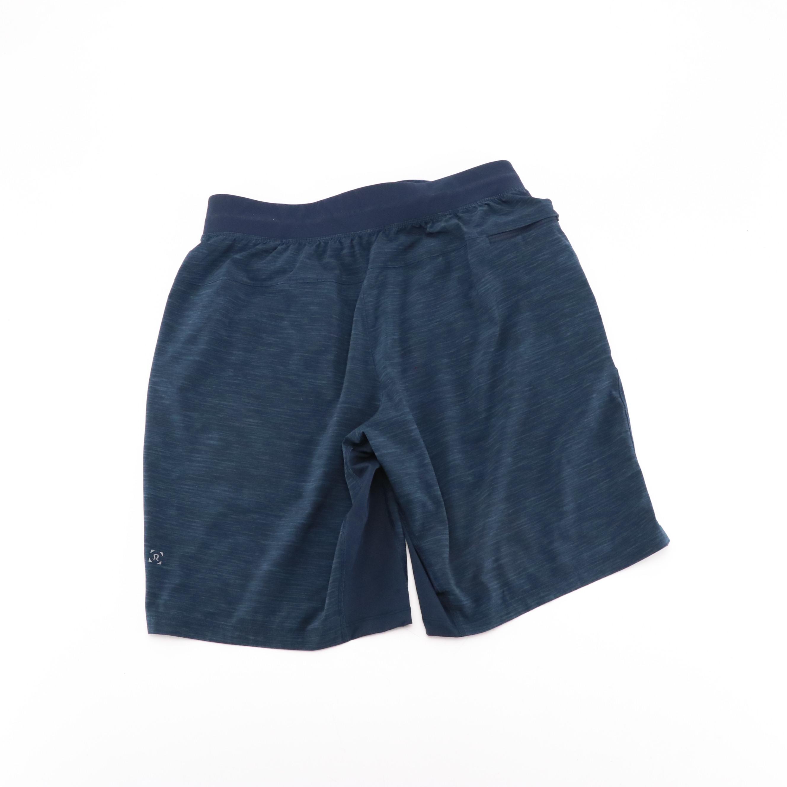 Men's Lululemon Pace Breaker 9" Blue Athletic Shorts