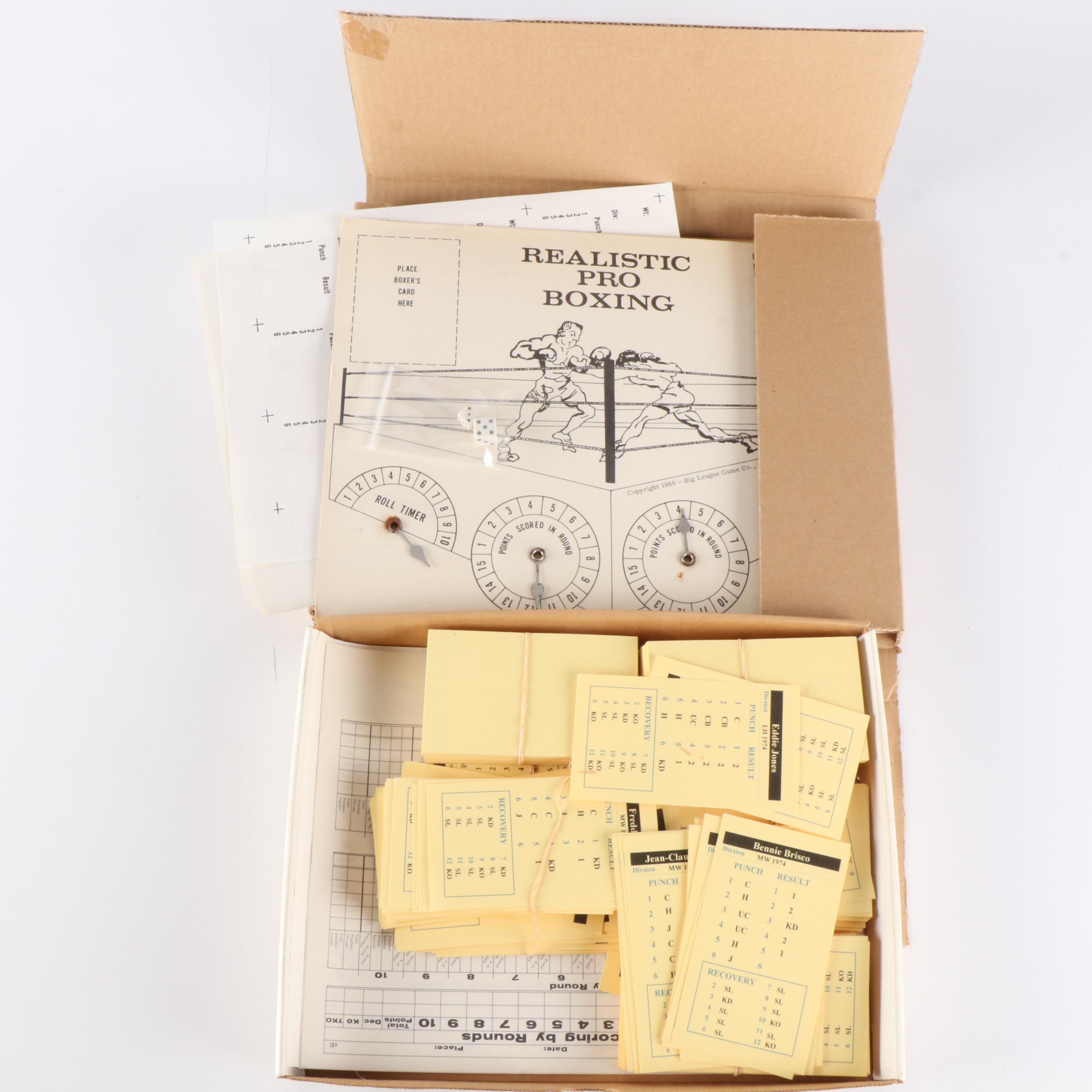 "Strategy Boxing", "It's a Knockout" and Assorted Boxing Themed Board Games