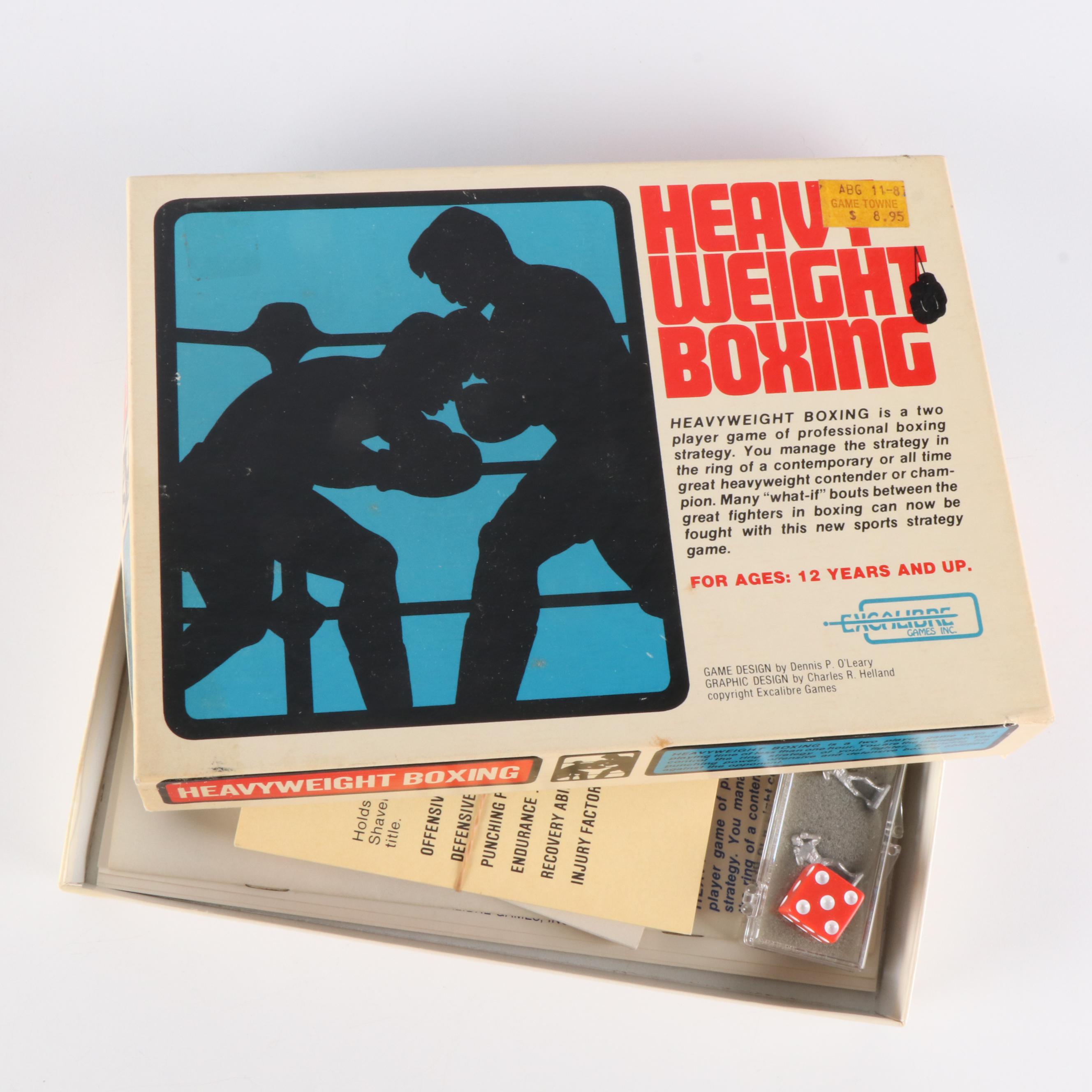 "Strategy Boxing", "It's a Knockout" and Assorted Boxing Themed Board Games