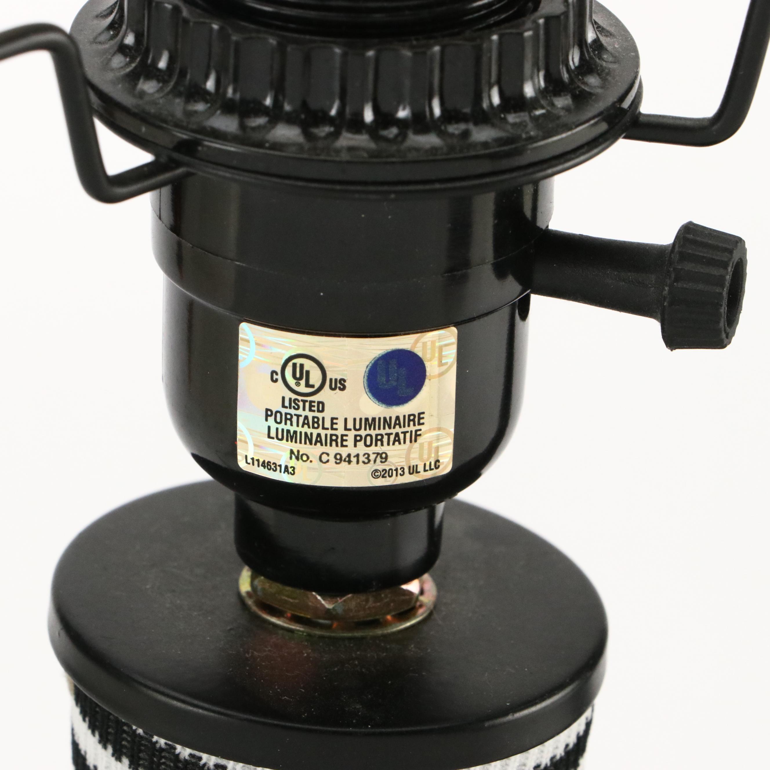 "The Wizard of Oz" Wicked Witch of the East Leg Lamp with Fabric Shade, 2013