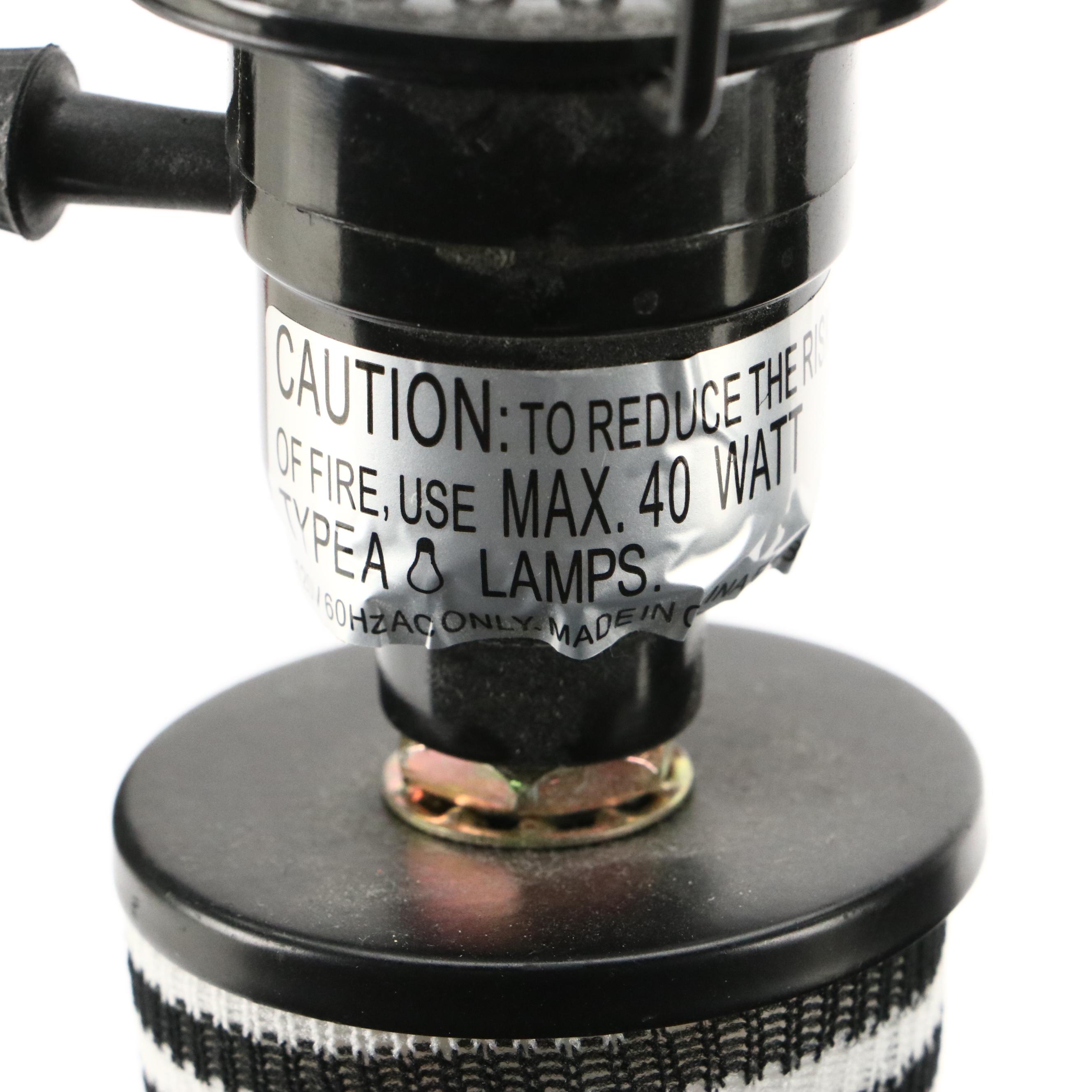 "The Wizard of Oz" Wicked Witch of the East Leg Lamp with Fabric Shade, 2013