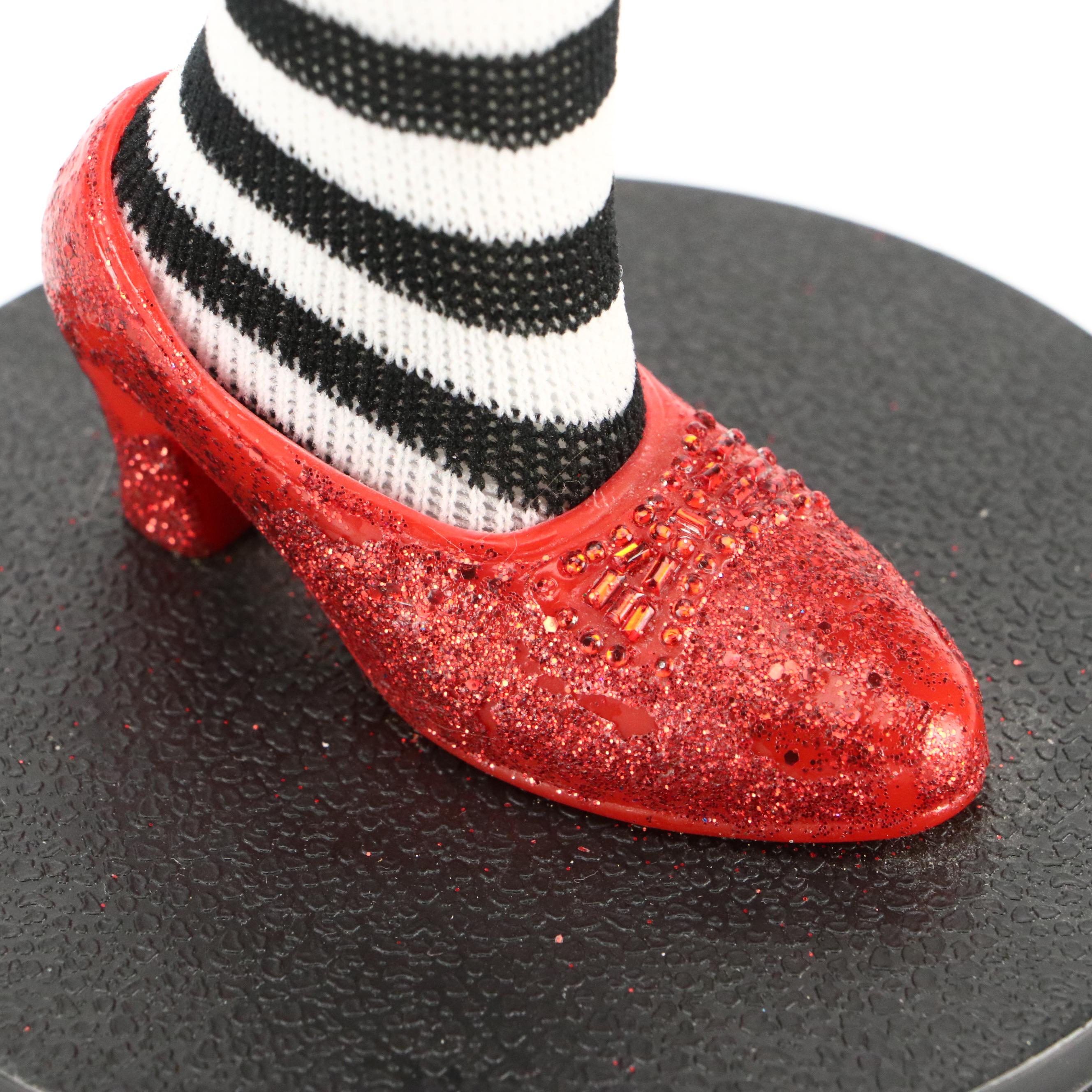 "The Wizard of Oz" Wicked Witch of the East Leg Lamp with Fabric Shade, 2013