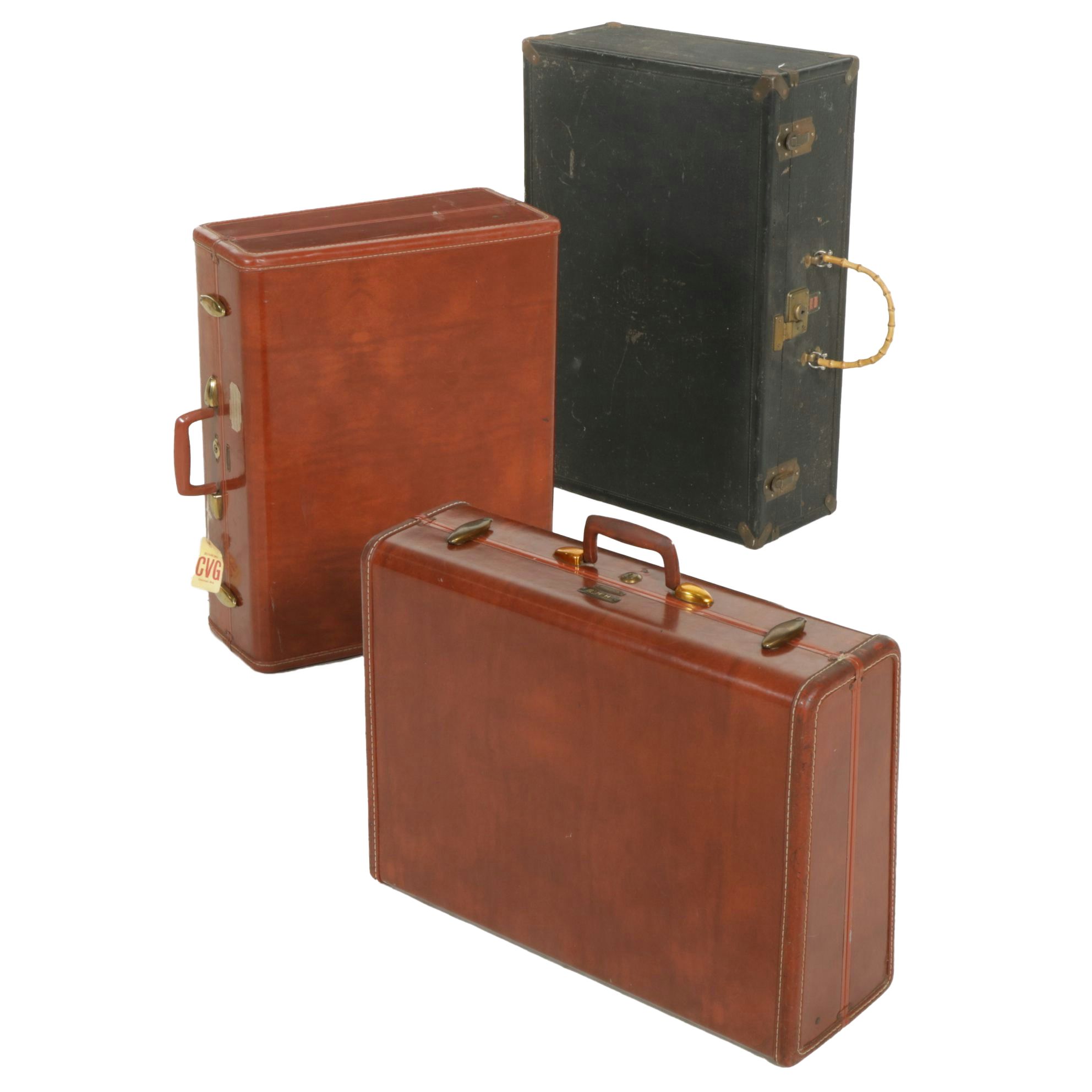 Wheary Airplane Wardrolette with Two Samsonite Suitcases