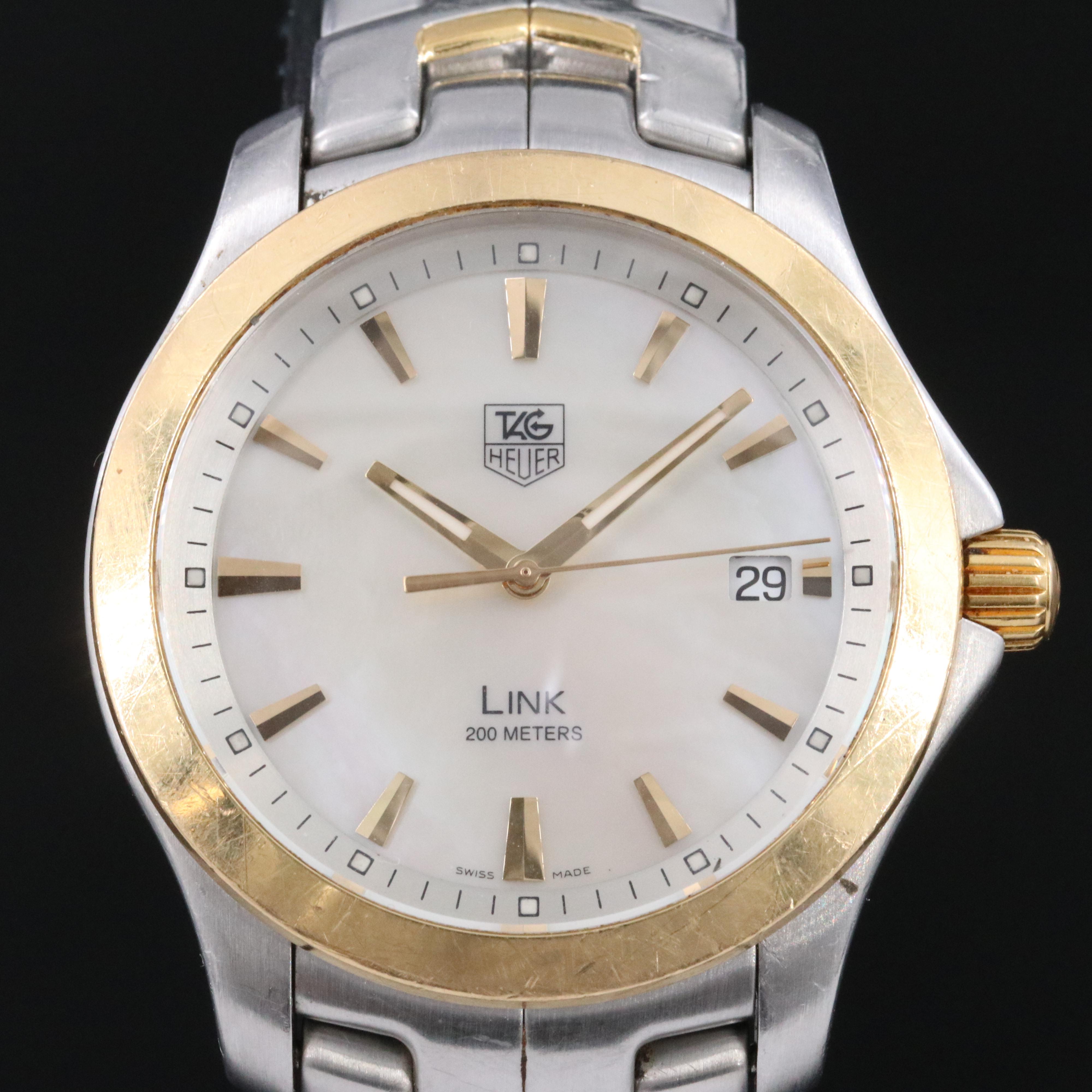 TAG Heuer Link 18K & Steel Watch