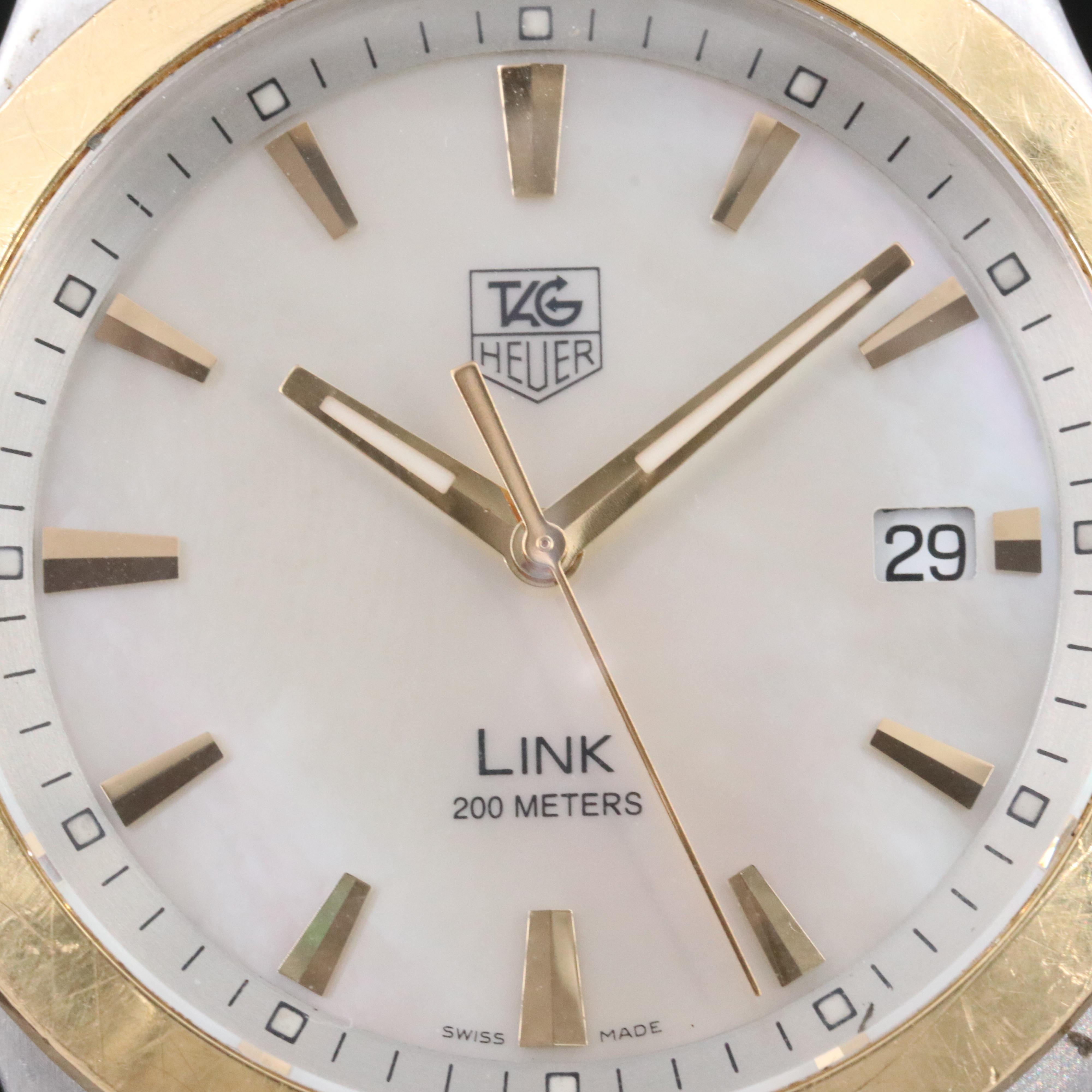 TAG Heuer Link 18K & Steel Watch