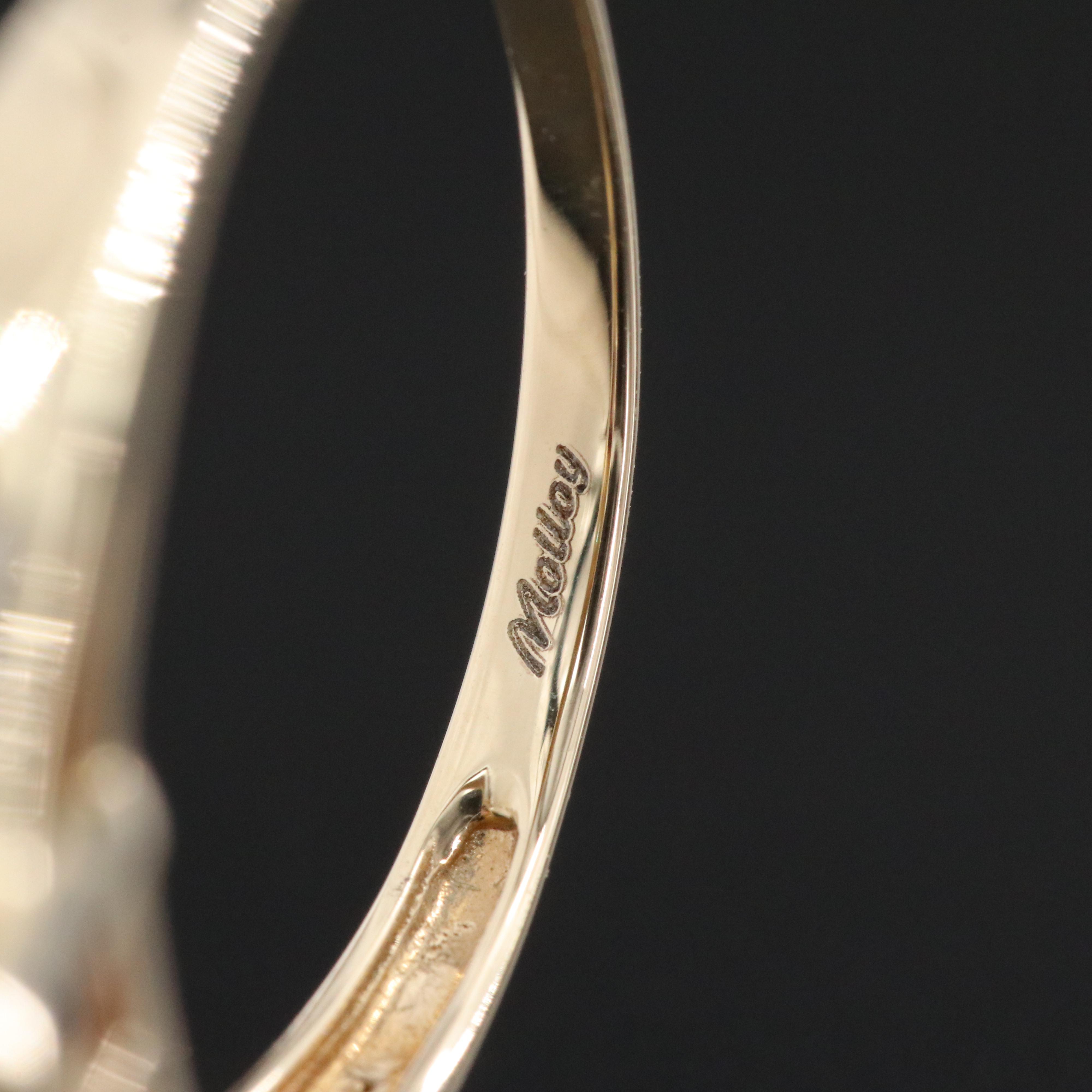 10K Zircon and Diamond Ring