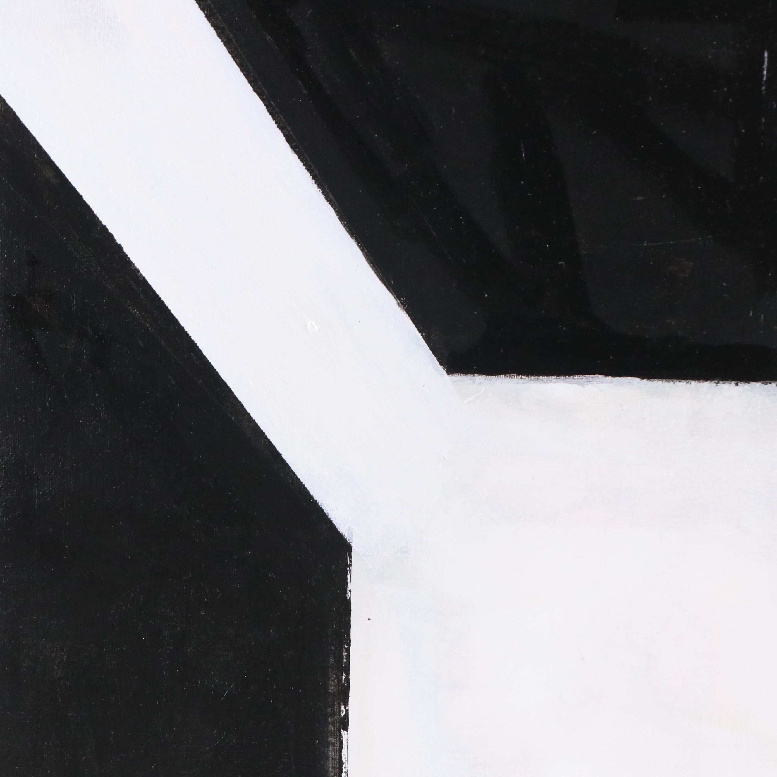 Milagros Pongo Abstract Mixed Media Painting "Detone," 21st Century