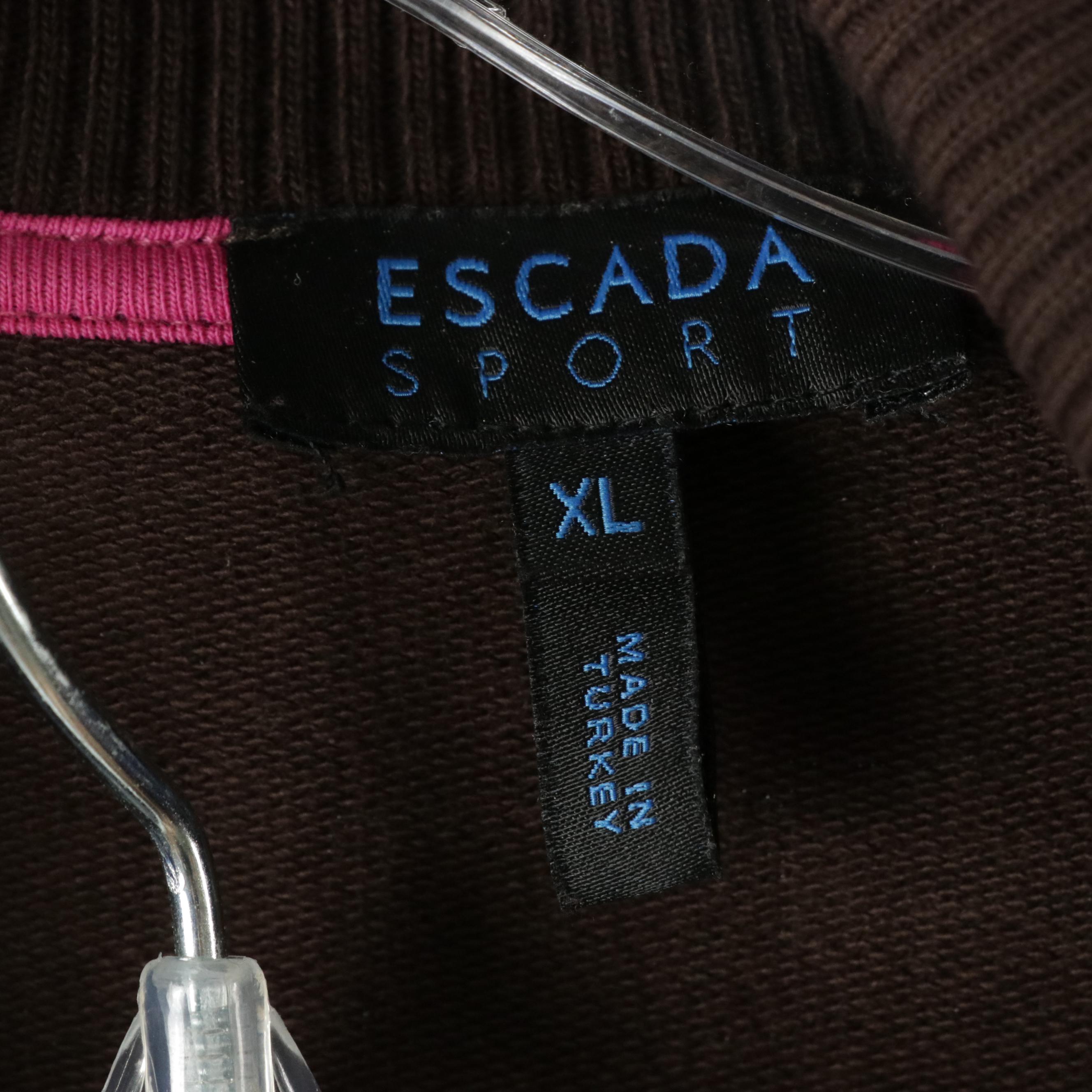 Escada Sport Brown Sweatsuit, Escada Zip-Up Sweater and Eskandar Lounge Pants