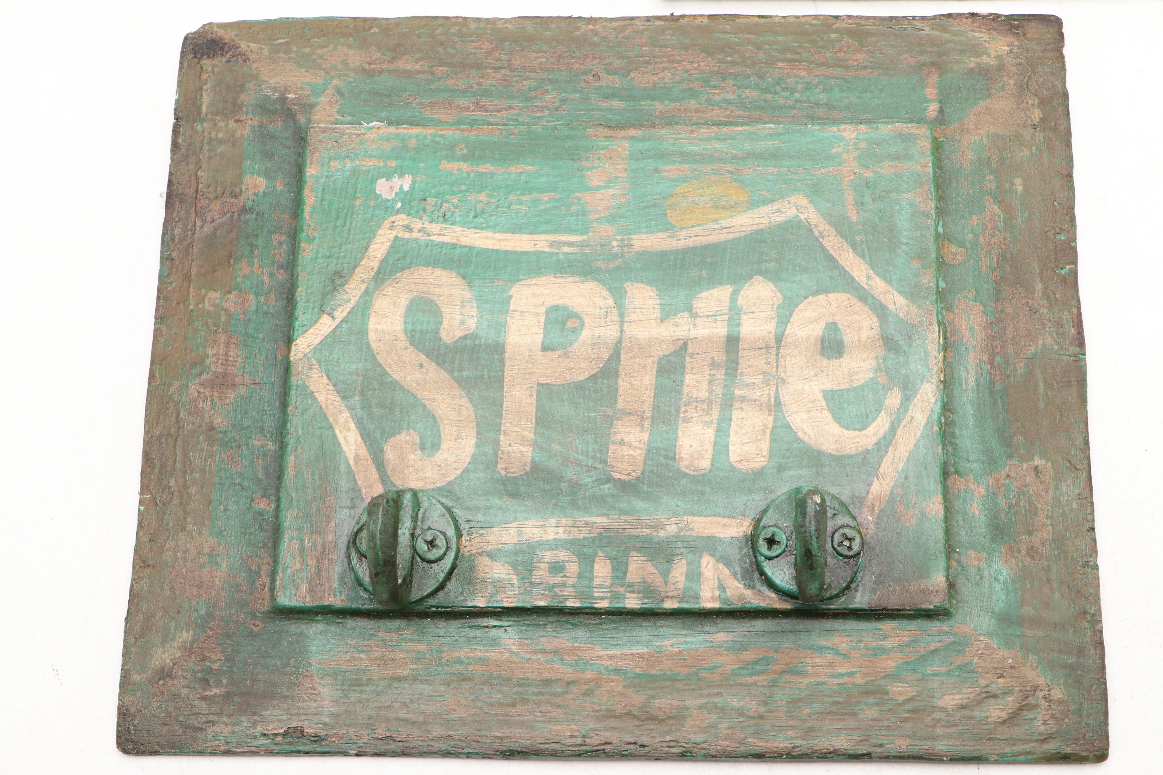 Pepsi and Sprite Advertising Hanging Coat Racks