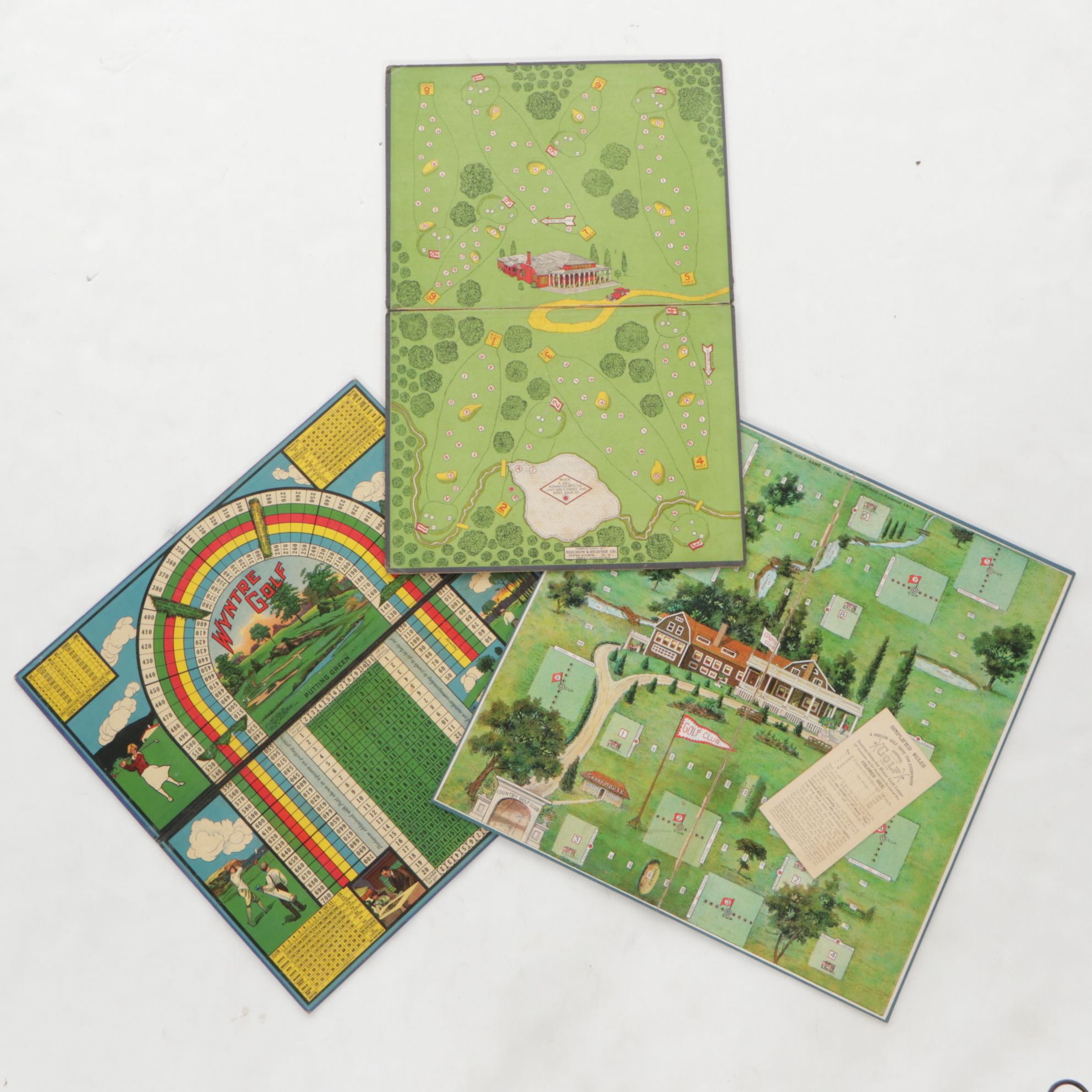 "Golf-O-Matic," "Box of Golf," "The Golf Game" and More Golf Board Games
