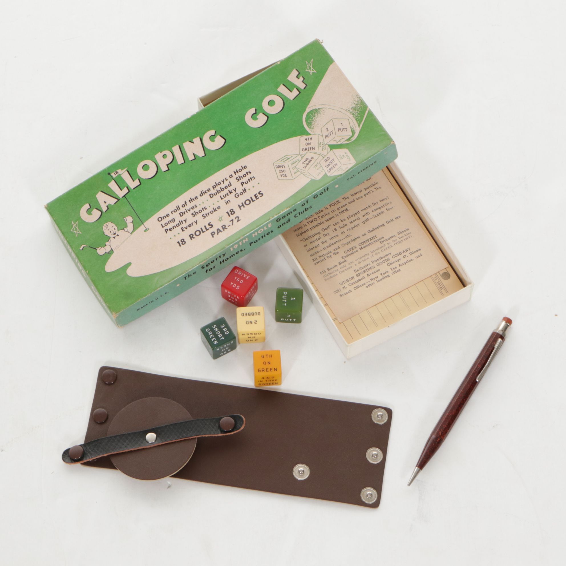 "Golf-O-Matic," "Box of Golf," "The Golf Game" and More Golf Board Games