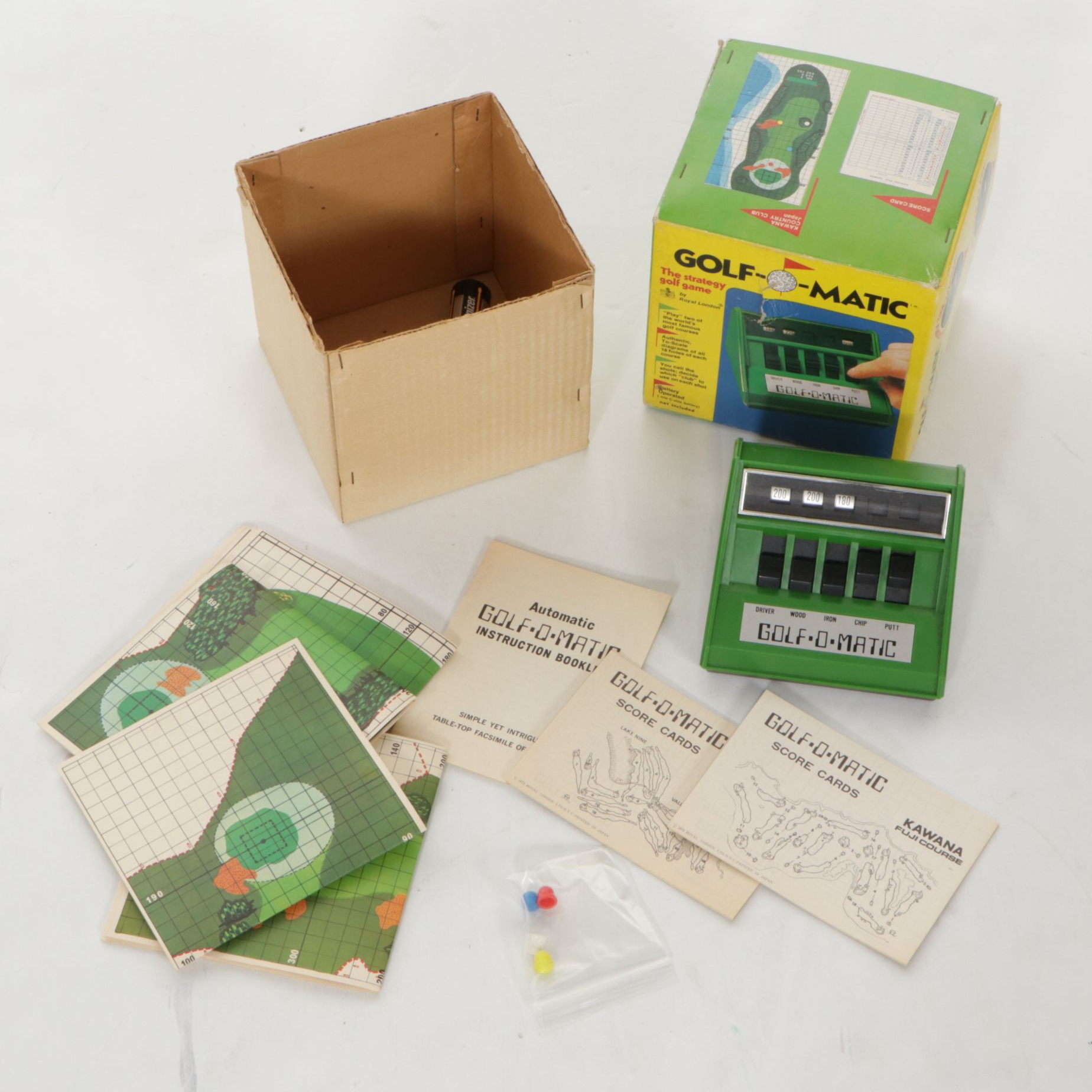"Golf-O-Matic," "Box of Golf," "The Golf Game" and More Golf Board Games