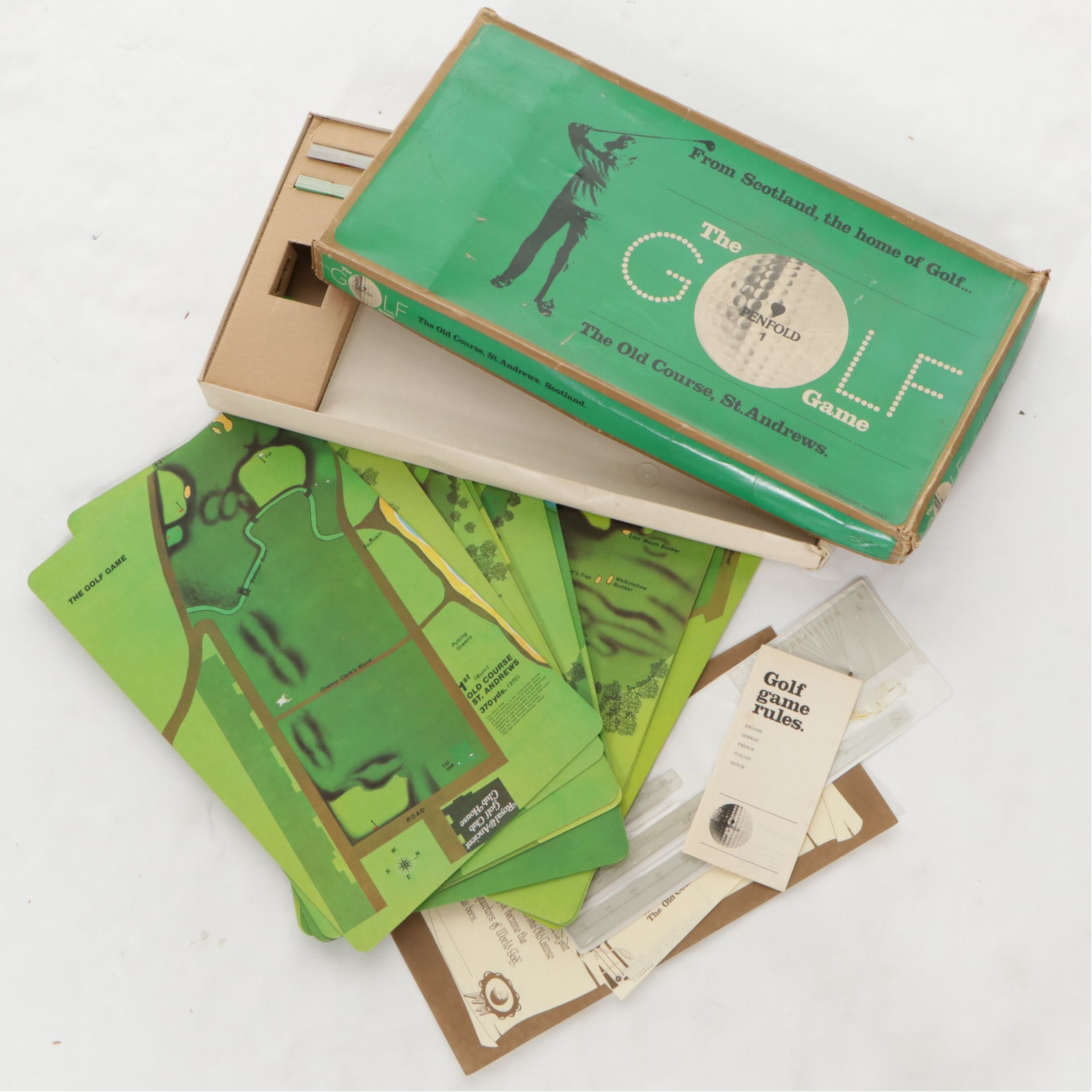 "Golf-O-Matic," "Box of Golf," "The Golf Game" and More Golf Board Games