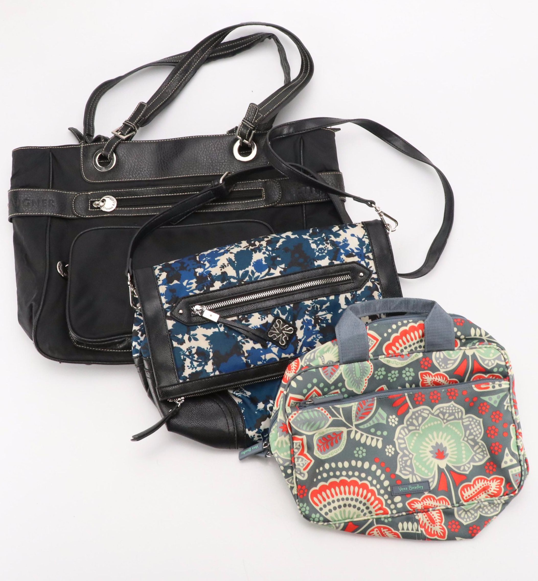 Vera Wang Bag, Etienne Aigner Tote, Vera Bradley "Nomadic Floral" Toiletry Bag
