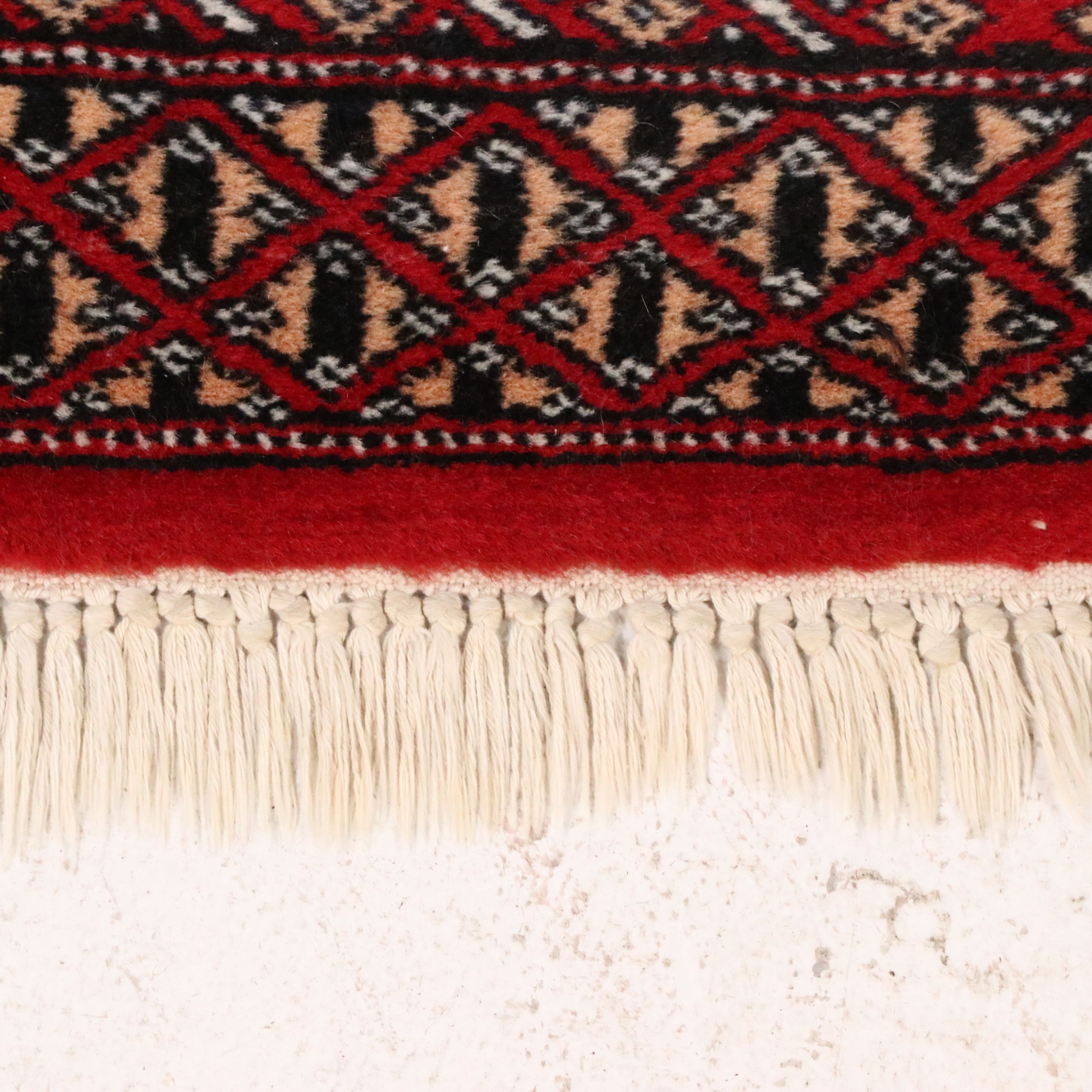 2'2 x 6'3 Hand-Knotted Pakistani Bokhara Carpet Runner