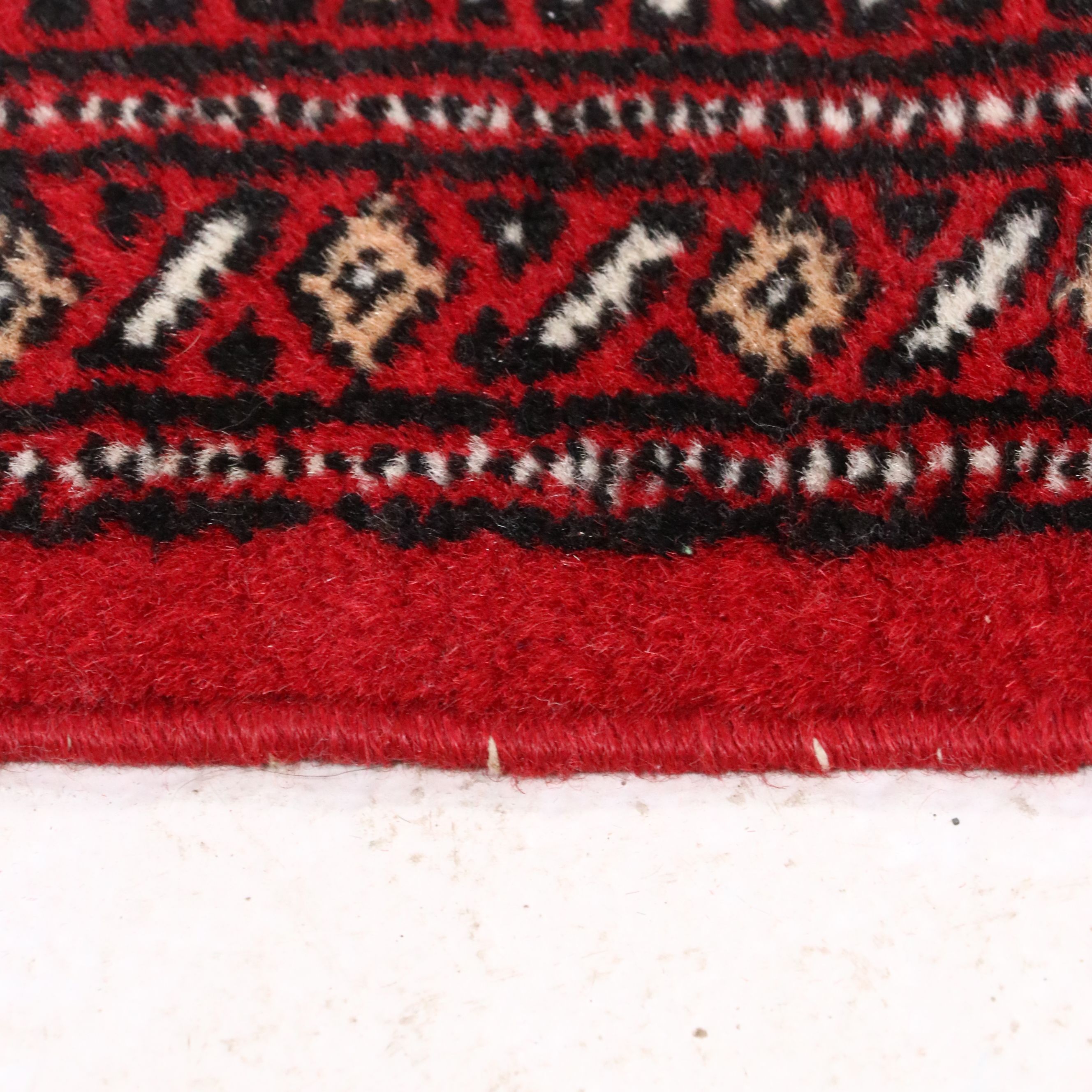 2'2 x 6'3 Hand-Knotted Pakistani Bokhara Carpet Runner