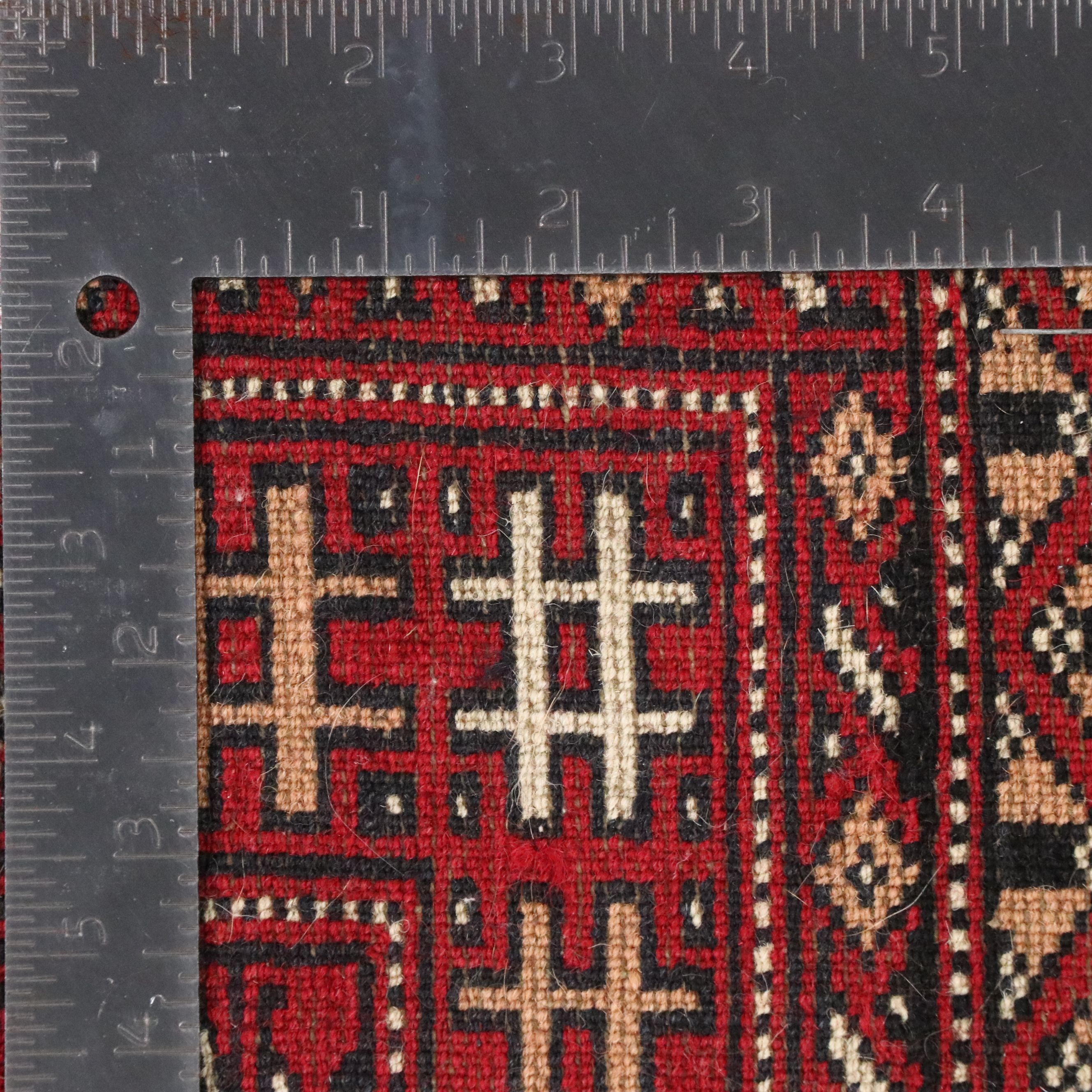 2'2 x 6'3 Hand-Knotted Pakistani Bokhara Carpet Runner