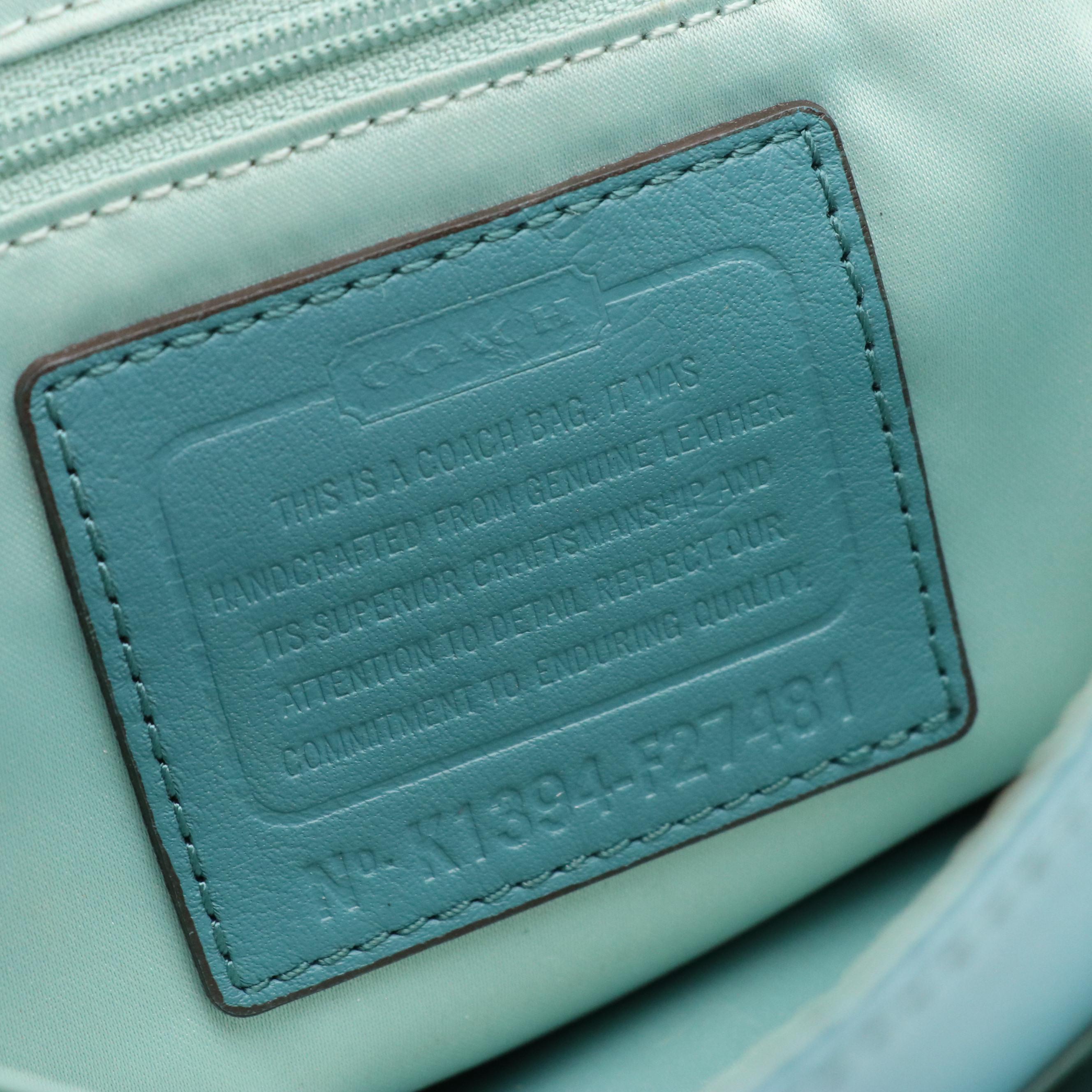 Coach Taylor F27481 and Brooke 14142 Leather Shoulder Bags