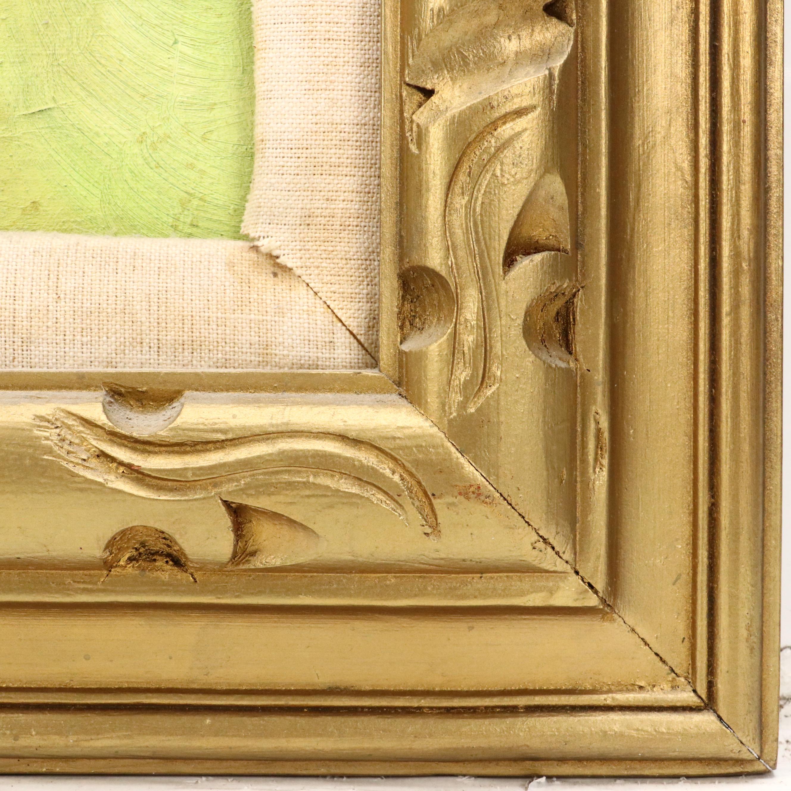 Glenn E. Douthitt Floral Impasto Oil Painting of Roses