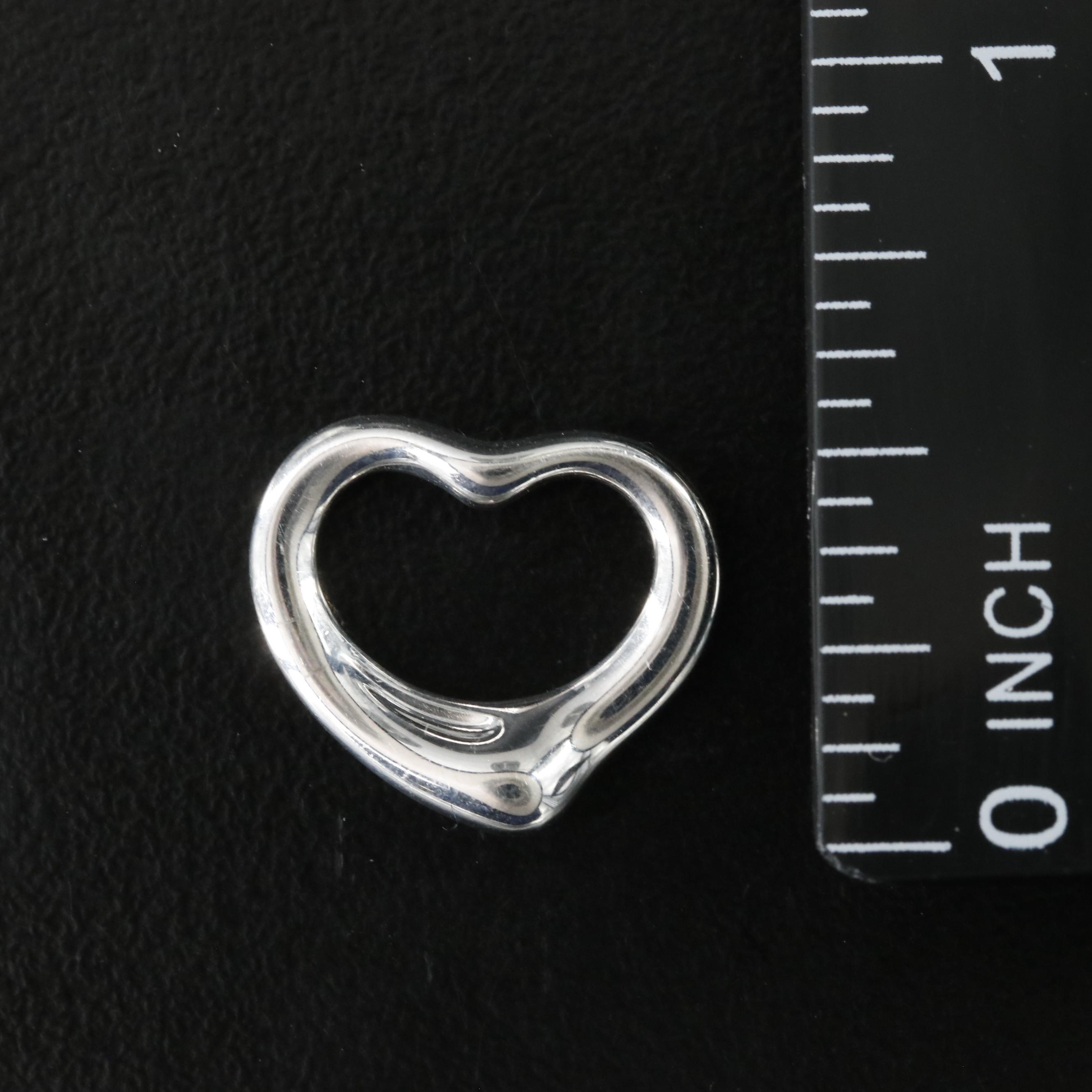 Tiffany & Co. Sterling Heart Pendants Including Peretti and Return to Tiffany