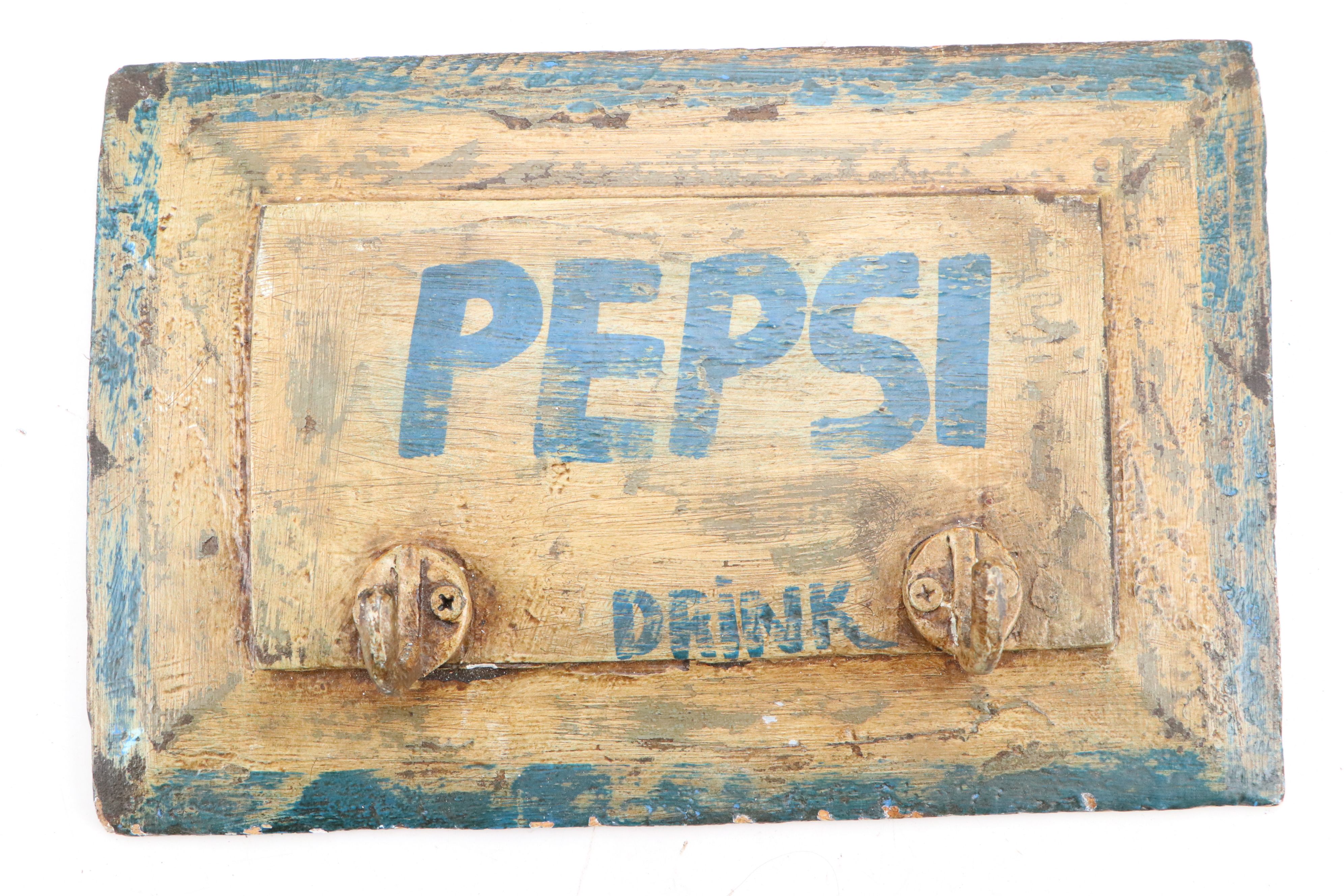Pepsi and Sprite Advertising Hanging Coat Racks