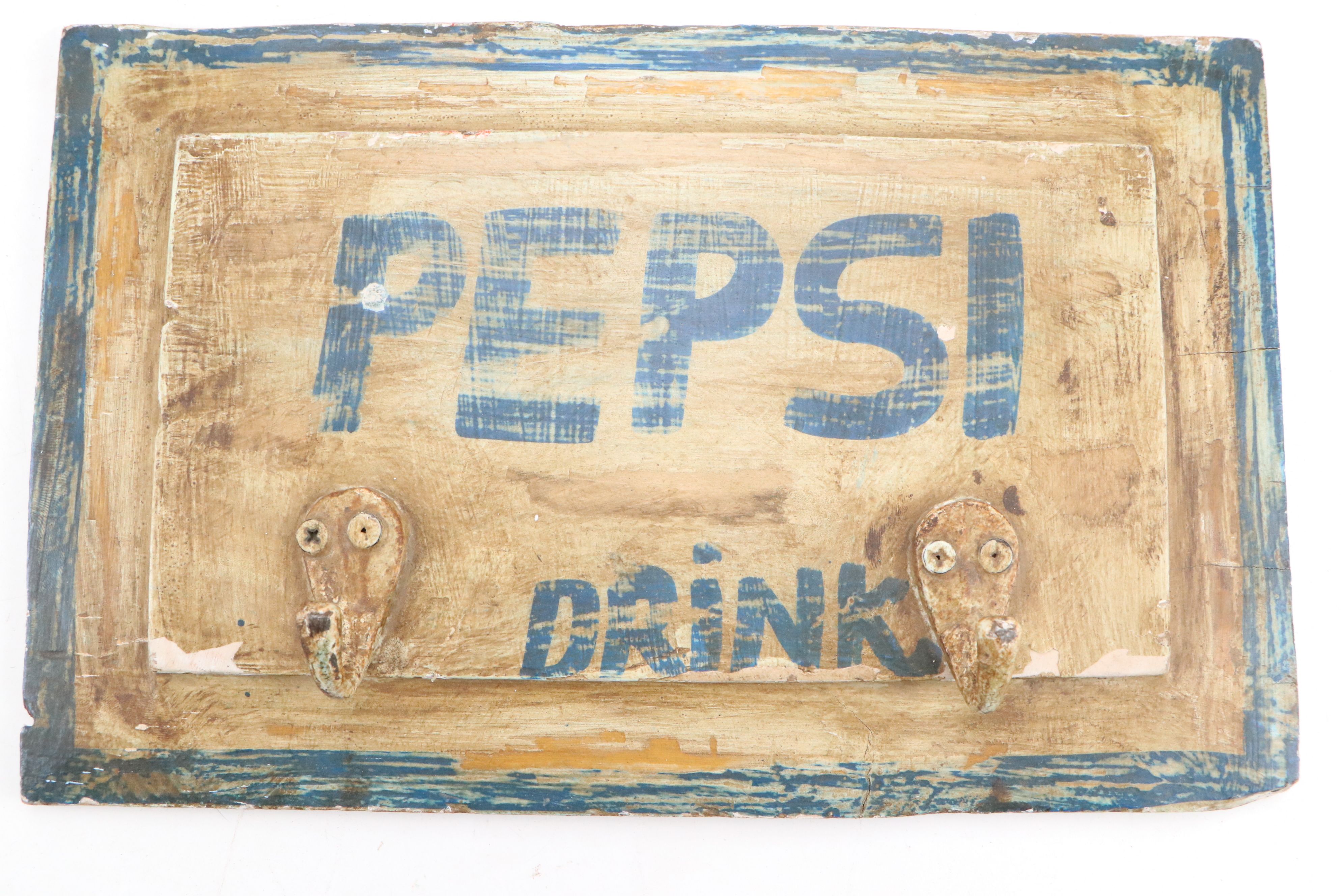 Pepsi and Sprite Advertising Hanging Coat Racks