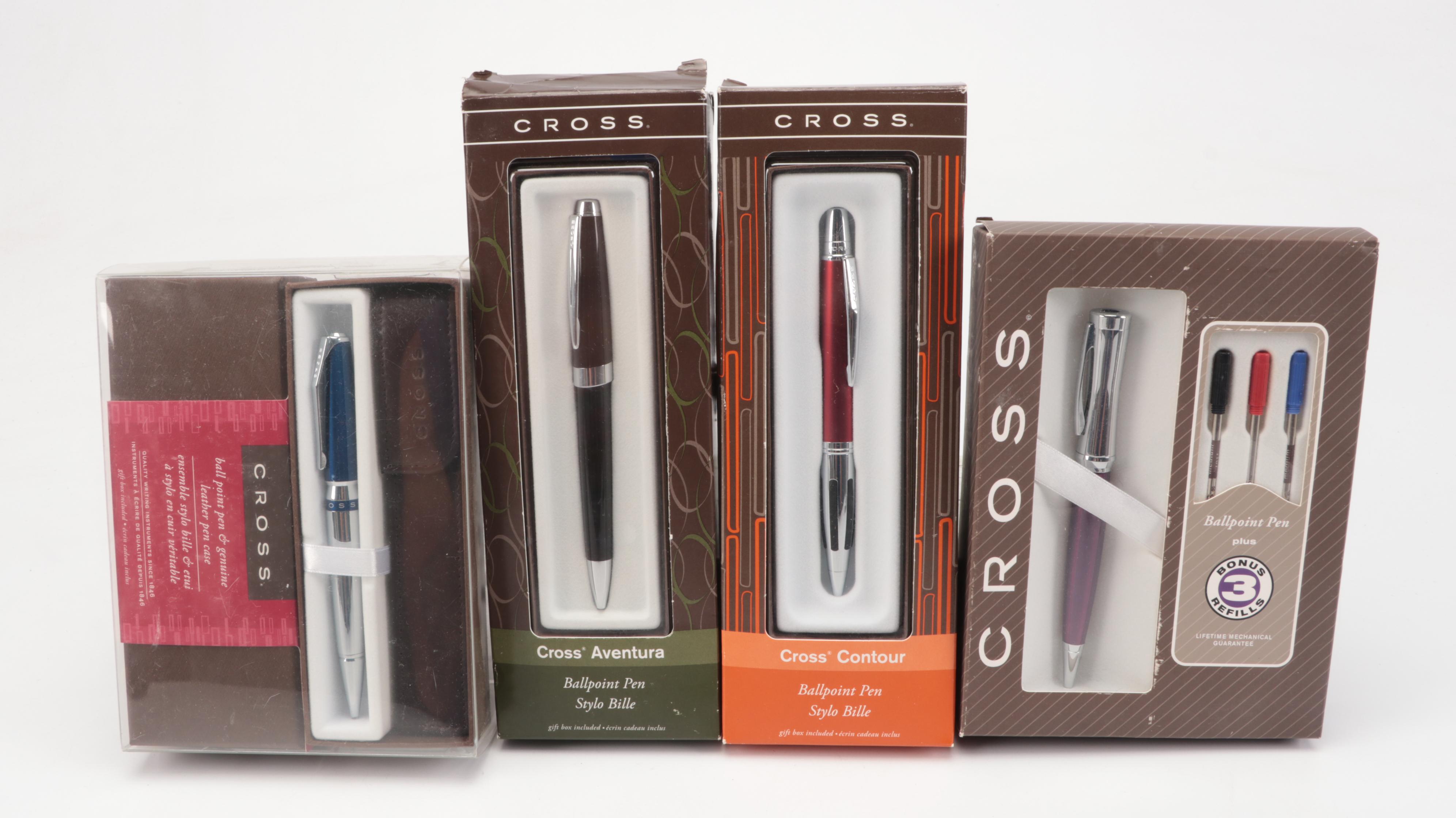 Cross "Aventura," "Contour" with More Ballpoint Pens and Mechanical Pencils