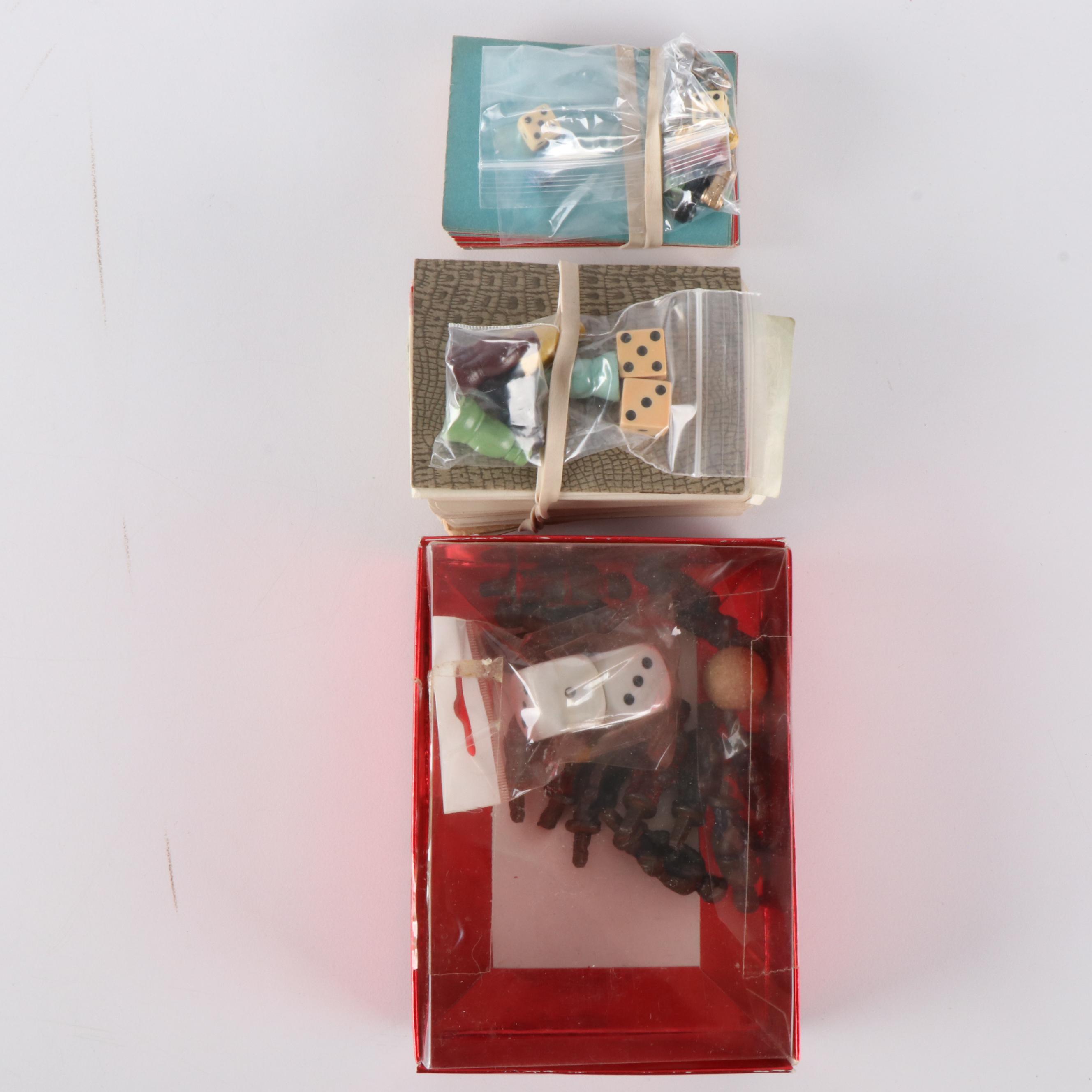 "Super Speedway" and "Playoff Football" with Other Pocket Travel and Card Games