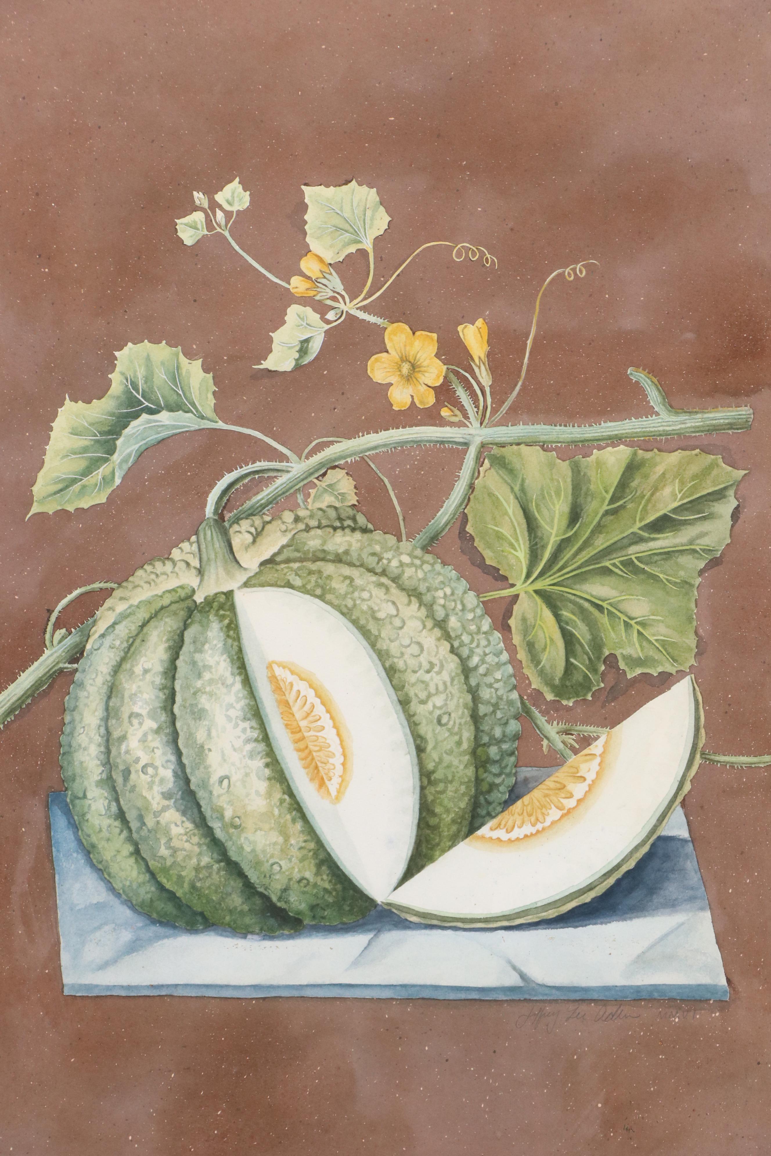 Jeffrey Lee Adler Still Life Watercolor Paintings