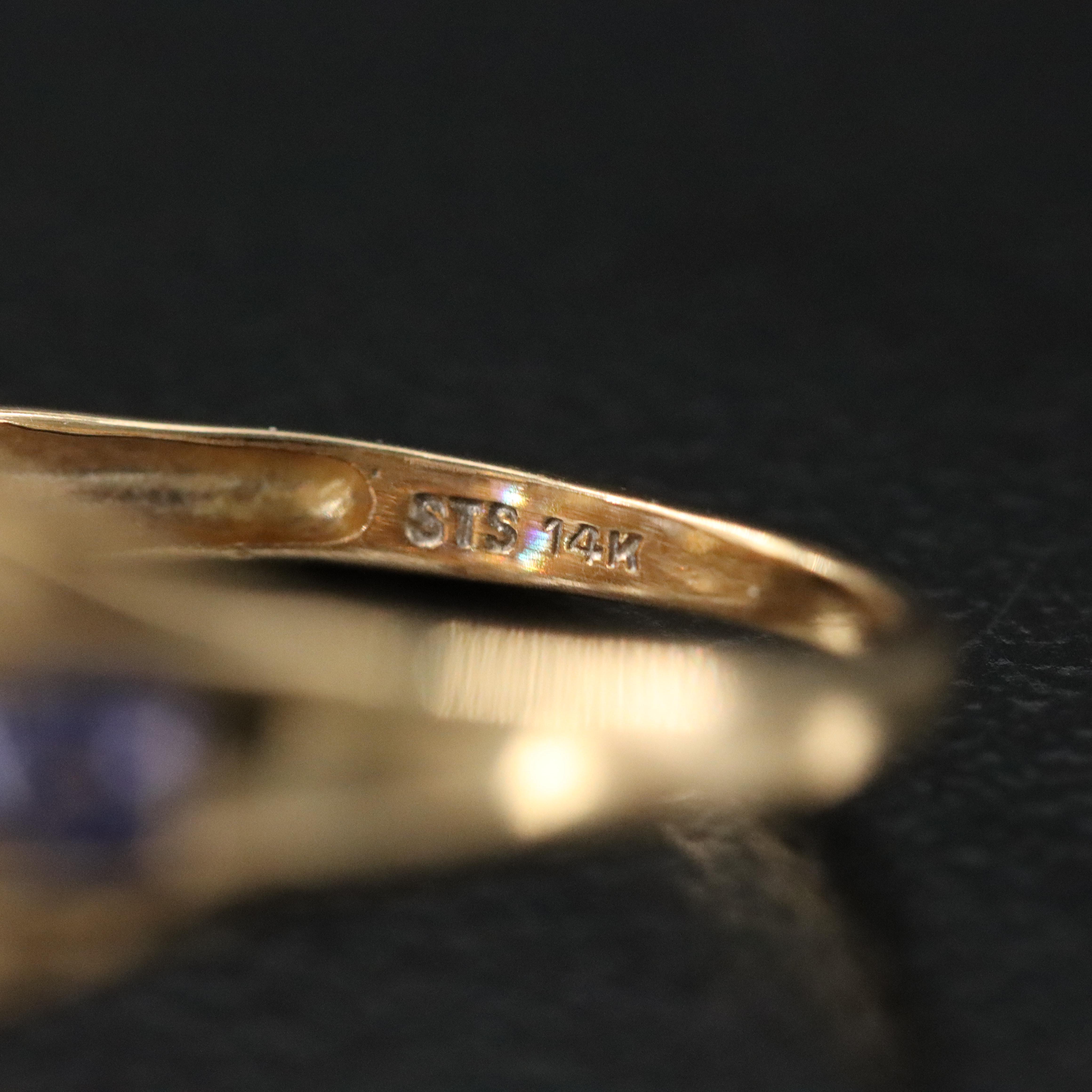 14K Tanzanite Ring