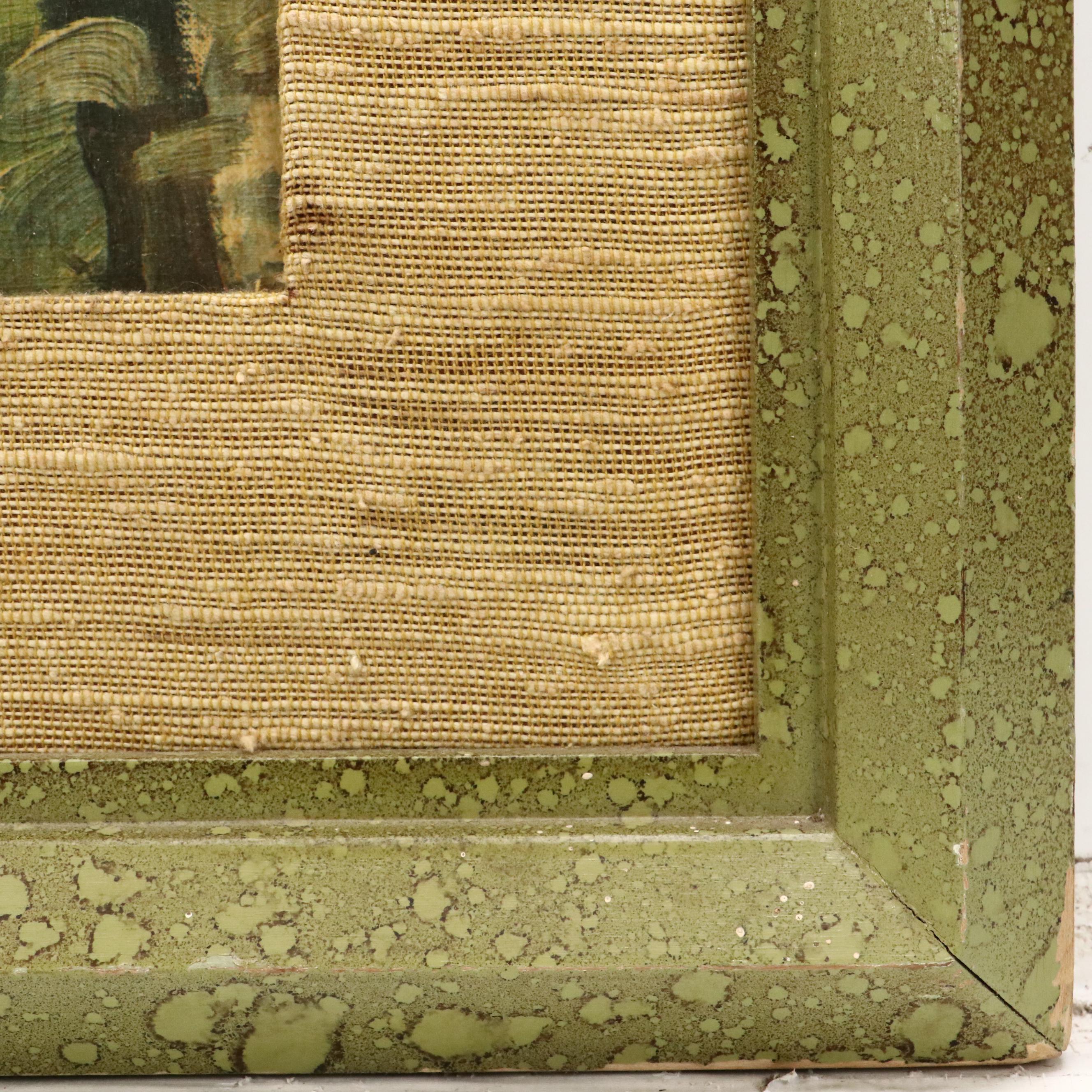 Collotype After Lovis Corinth "Walchensee, Landhaus mit Wäscheplatz"