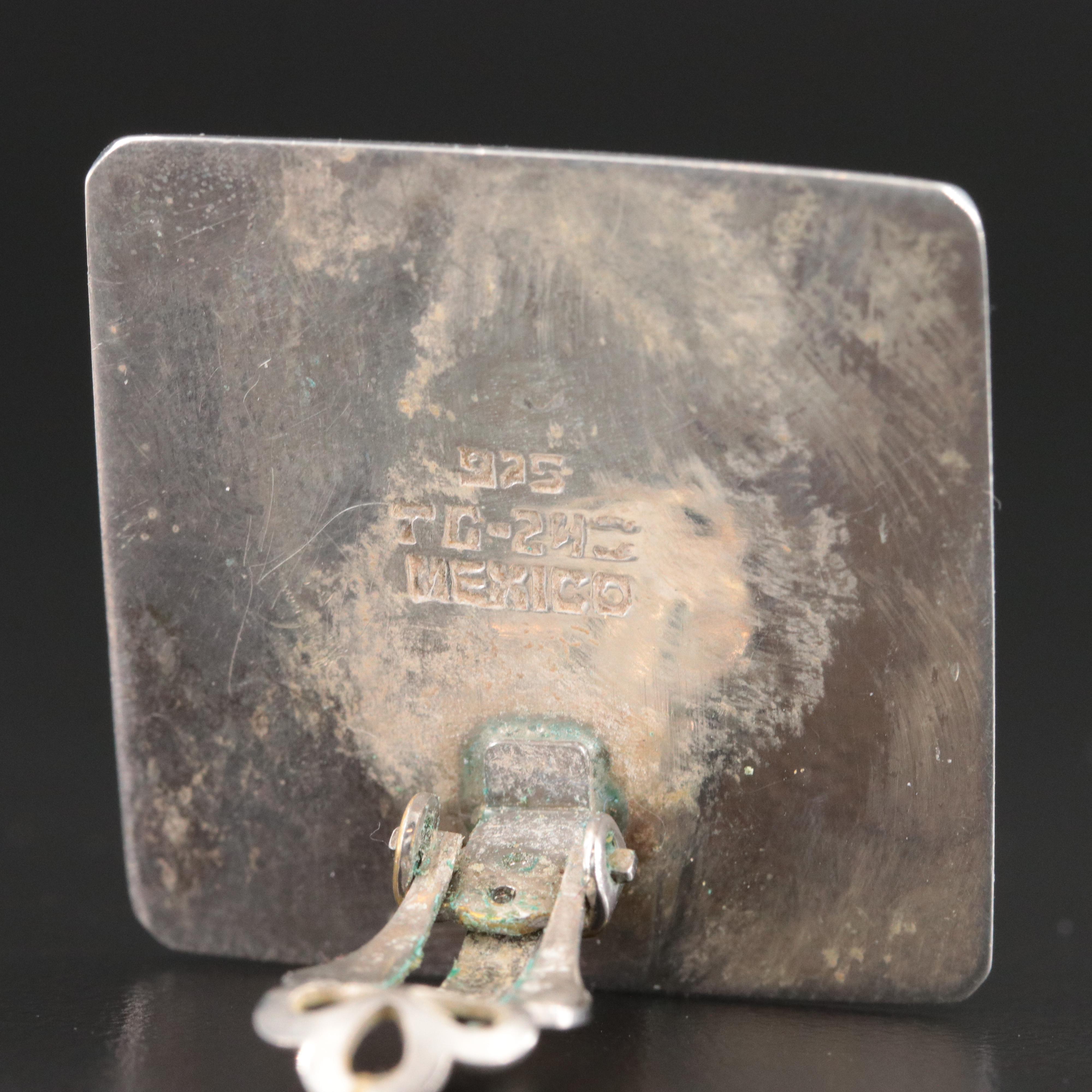 Collection of Sterling Earrings and Ring Featuring Turquoise and Garnet