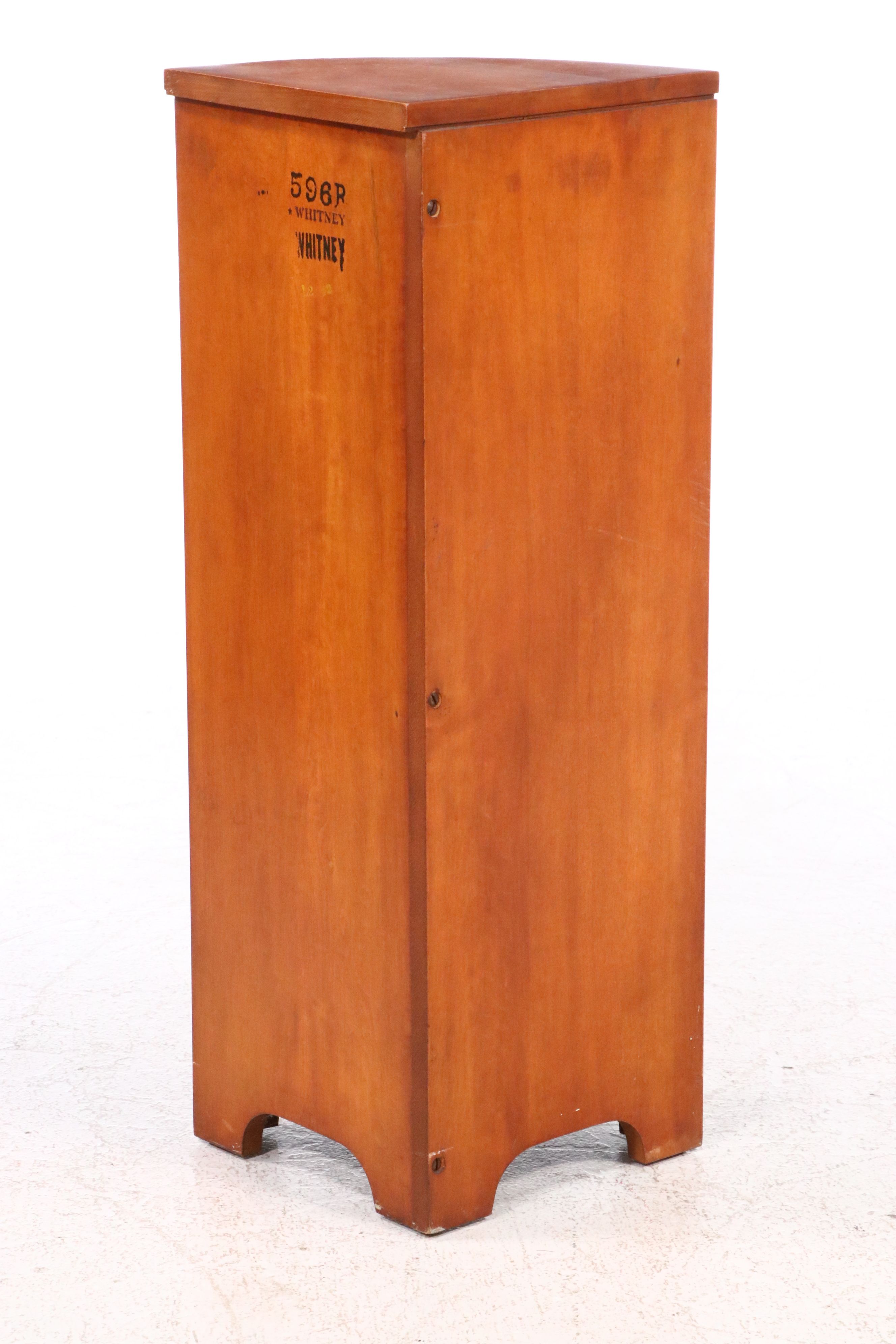 Pair of Whitney Cherry Corner Bookcases, 20th Century