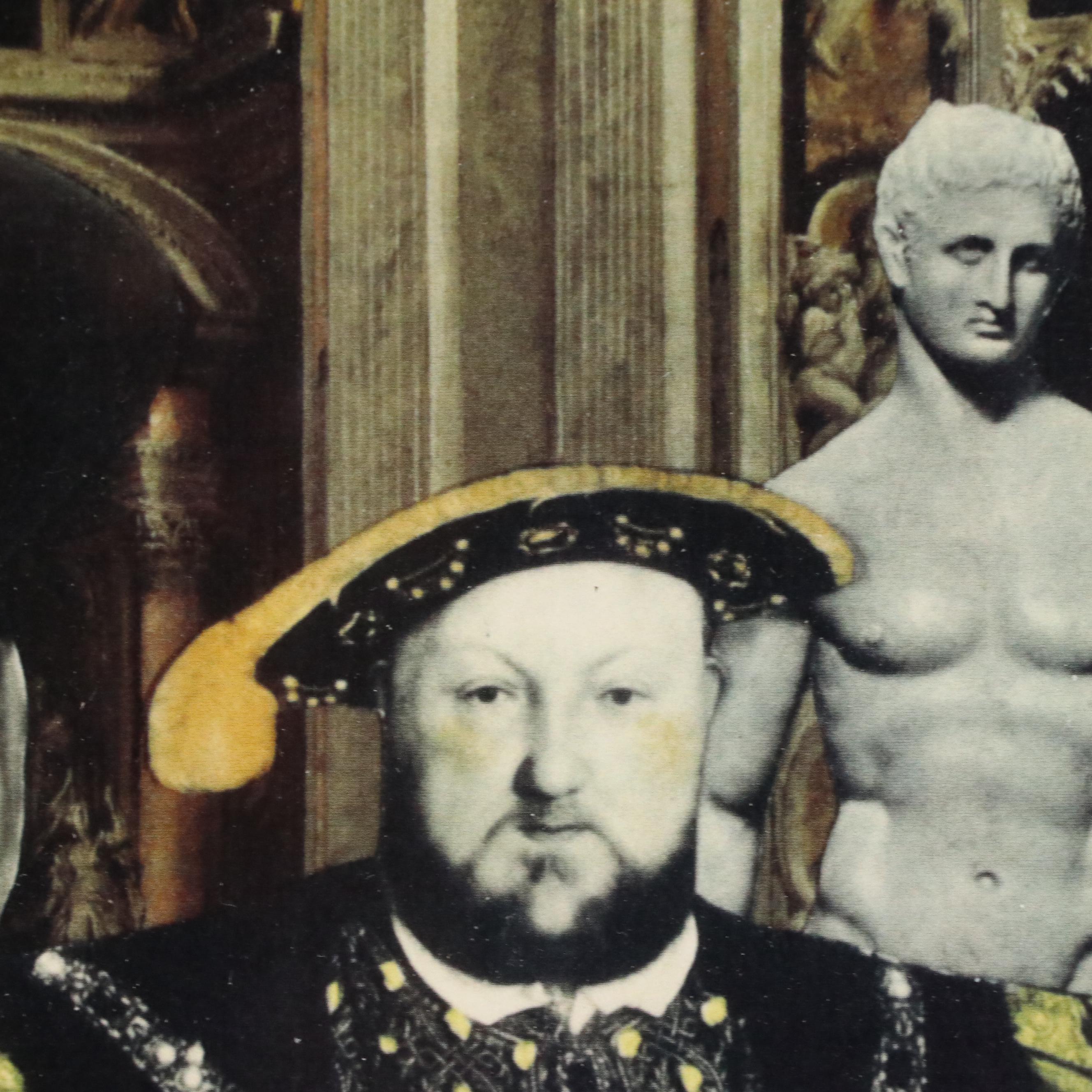 Nelson De La Nuez Digital Collage Print "European Vacation," 1995