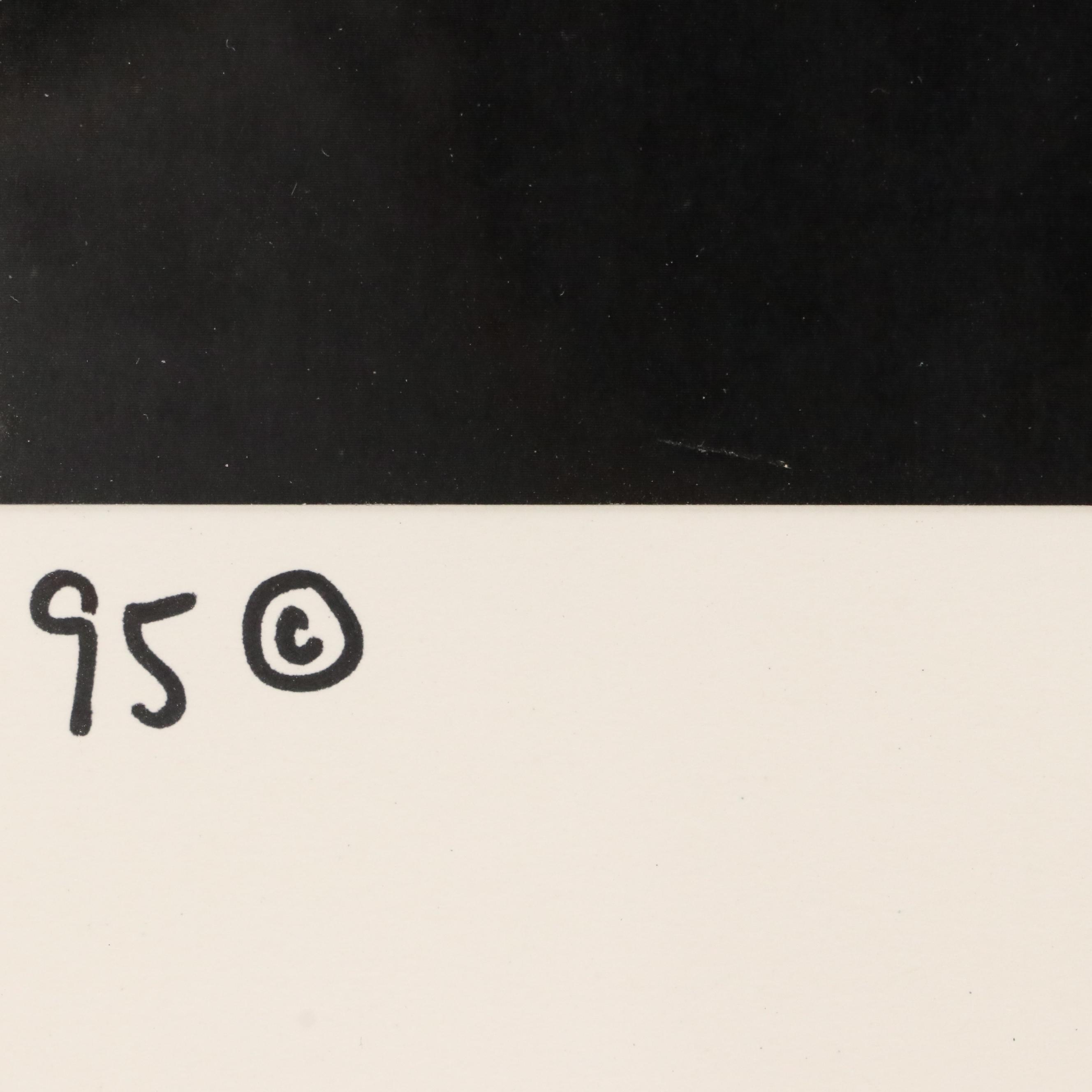 Nelson De La Nuez Digital Collage Print "European Vacation," 1995