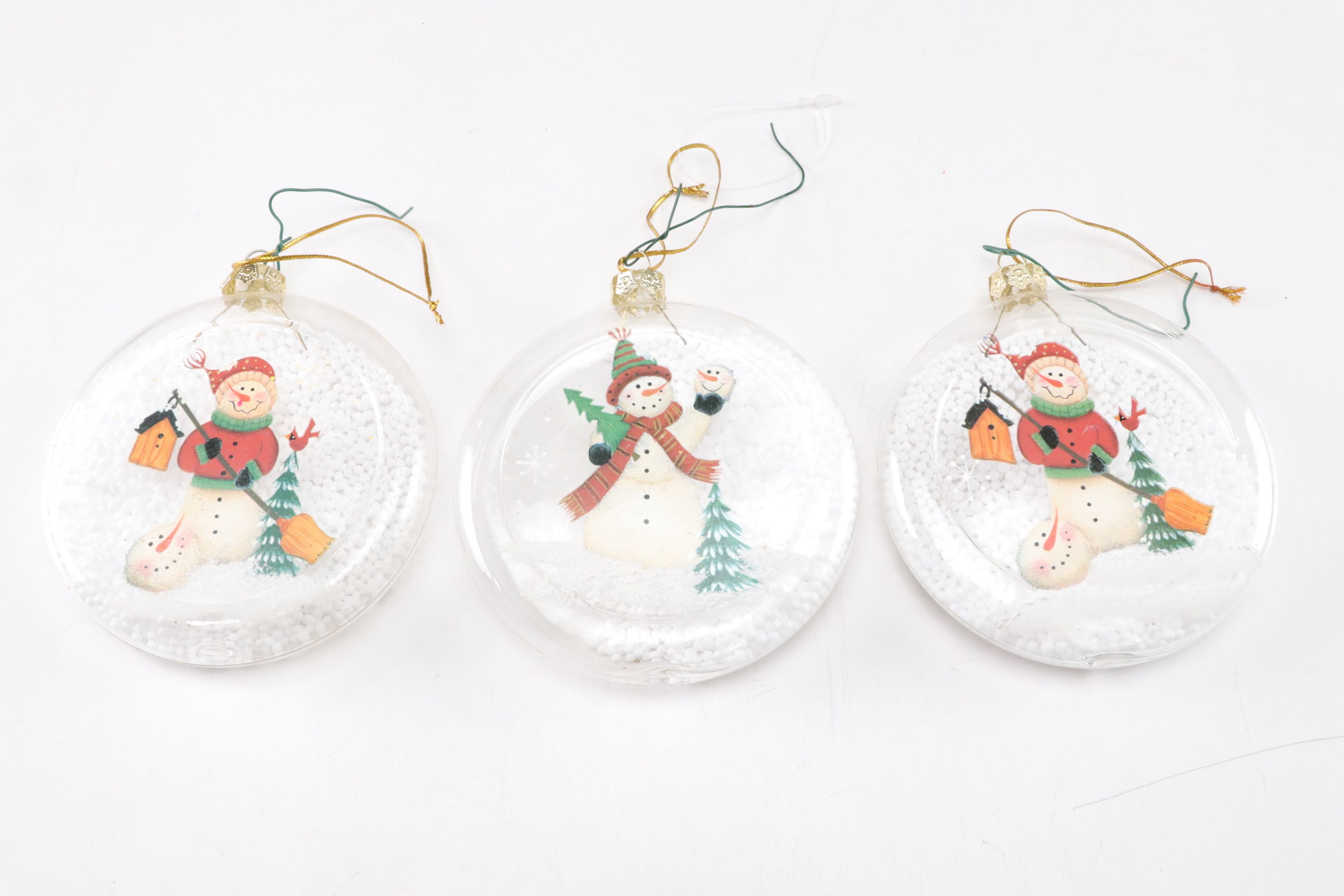 Oversized Orb & Animal Figurine Christmas Ornament Collection
