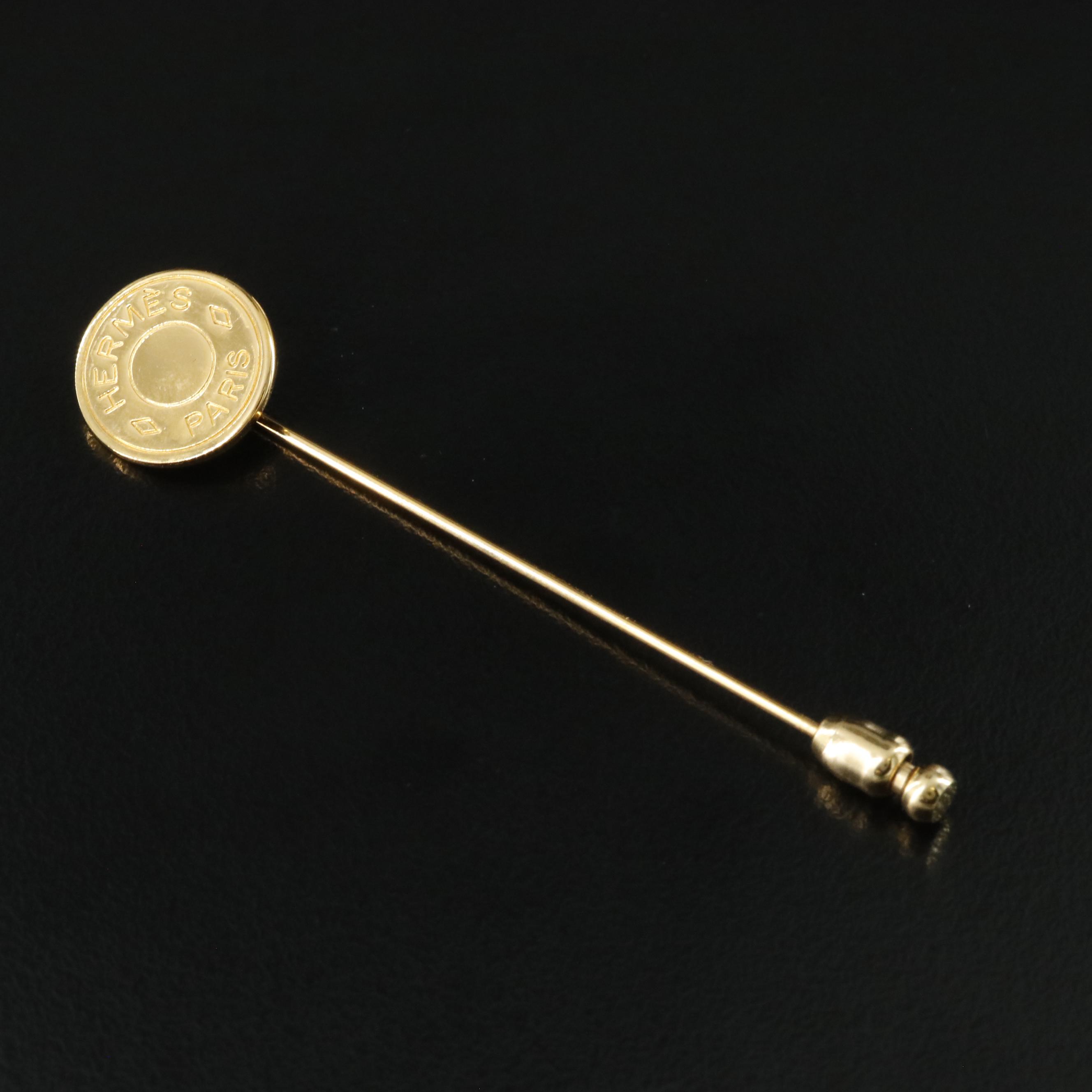 Hermès Paris Clou de Selle Stick Pin