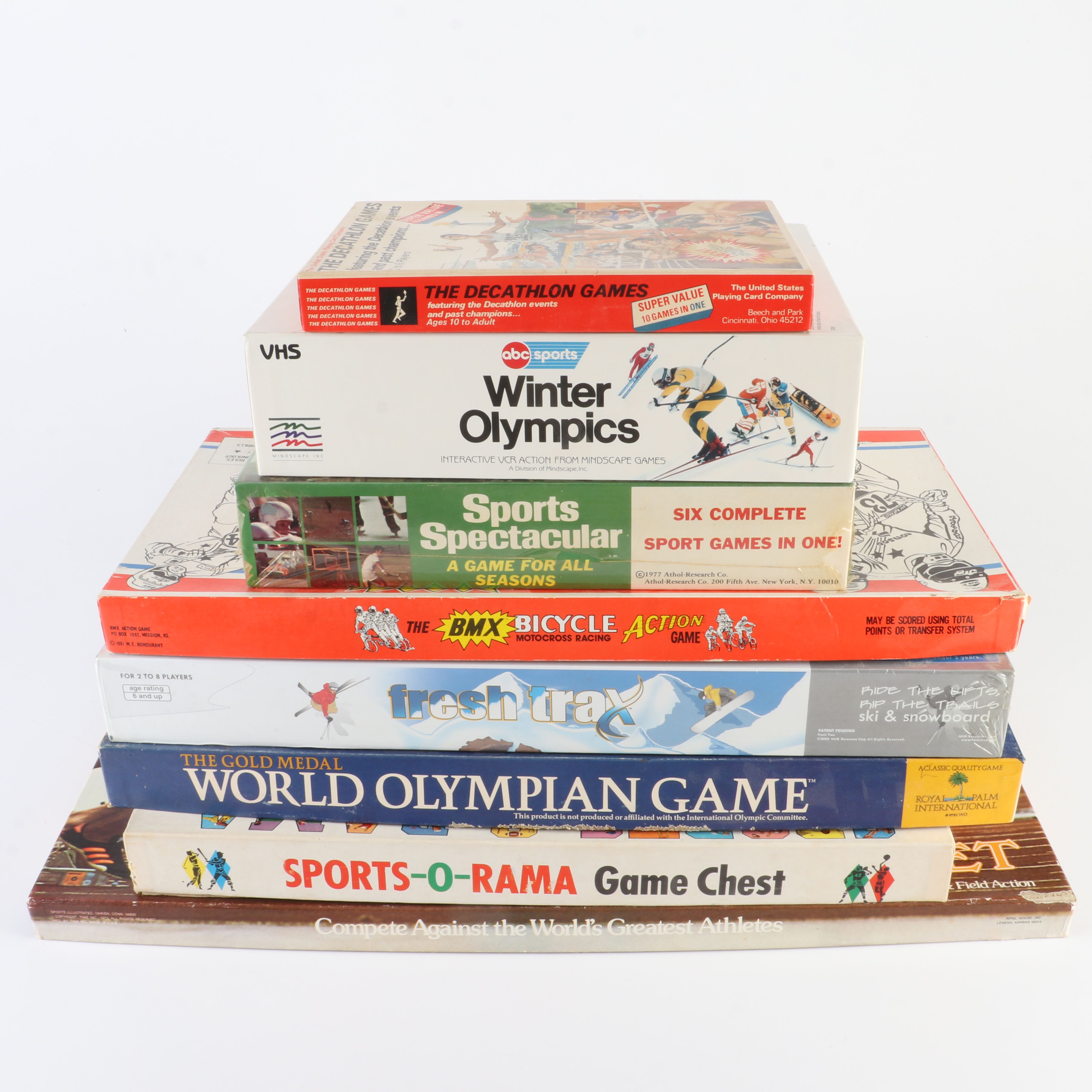 Olympic and Sports Themed Board Games