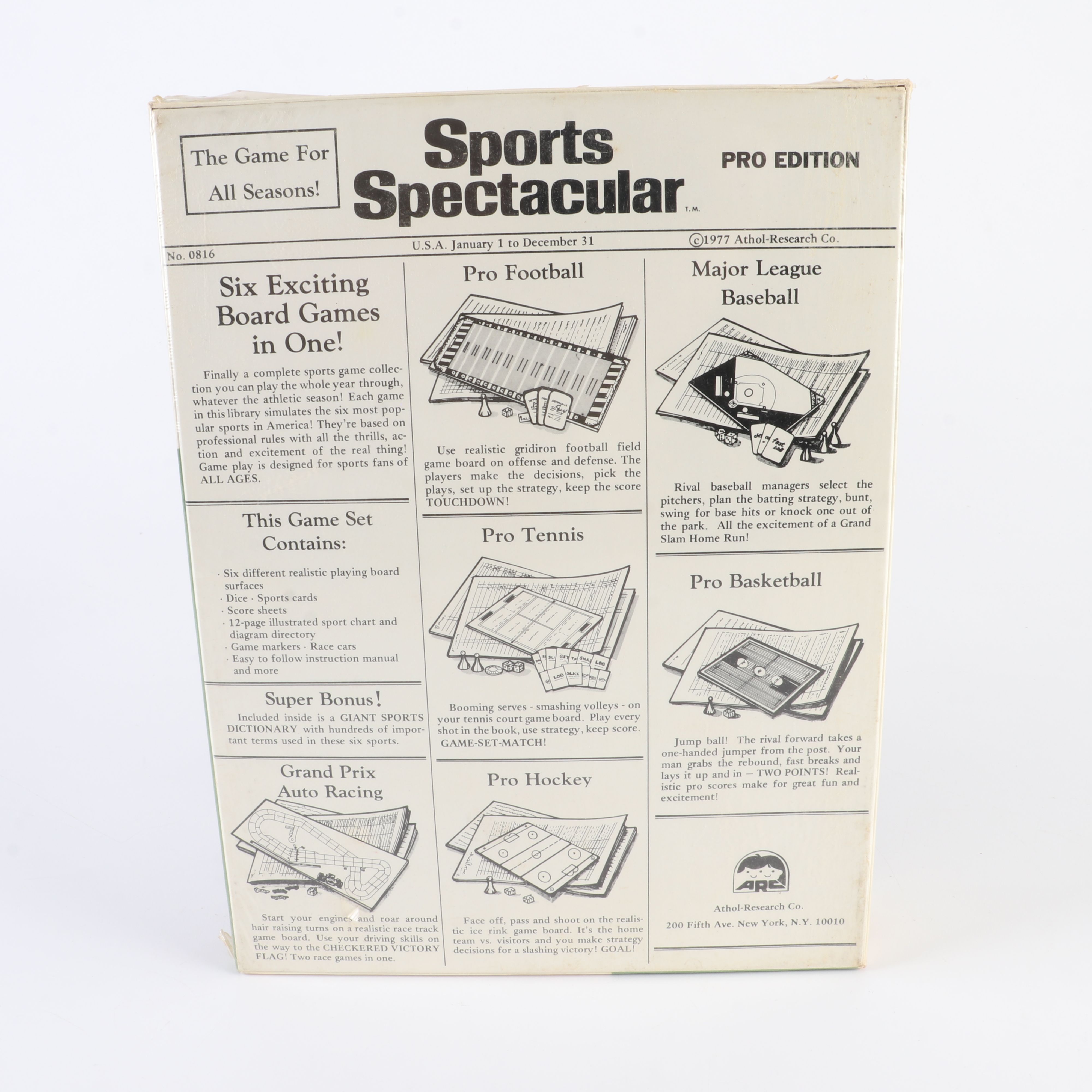 Olympic and Sports Themed Board Games