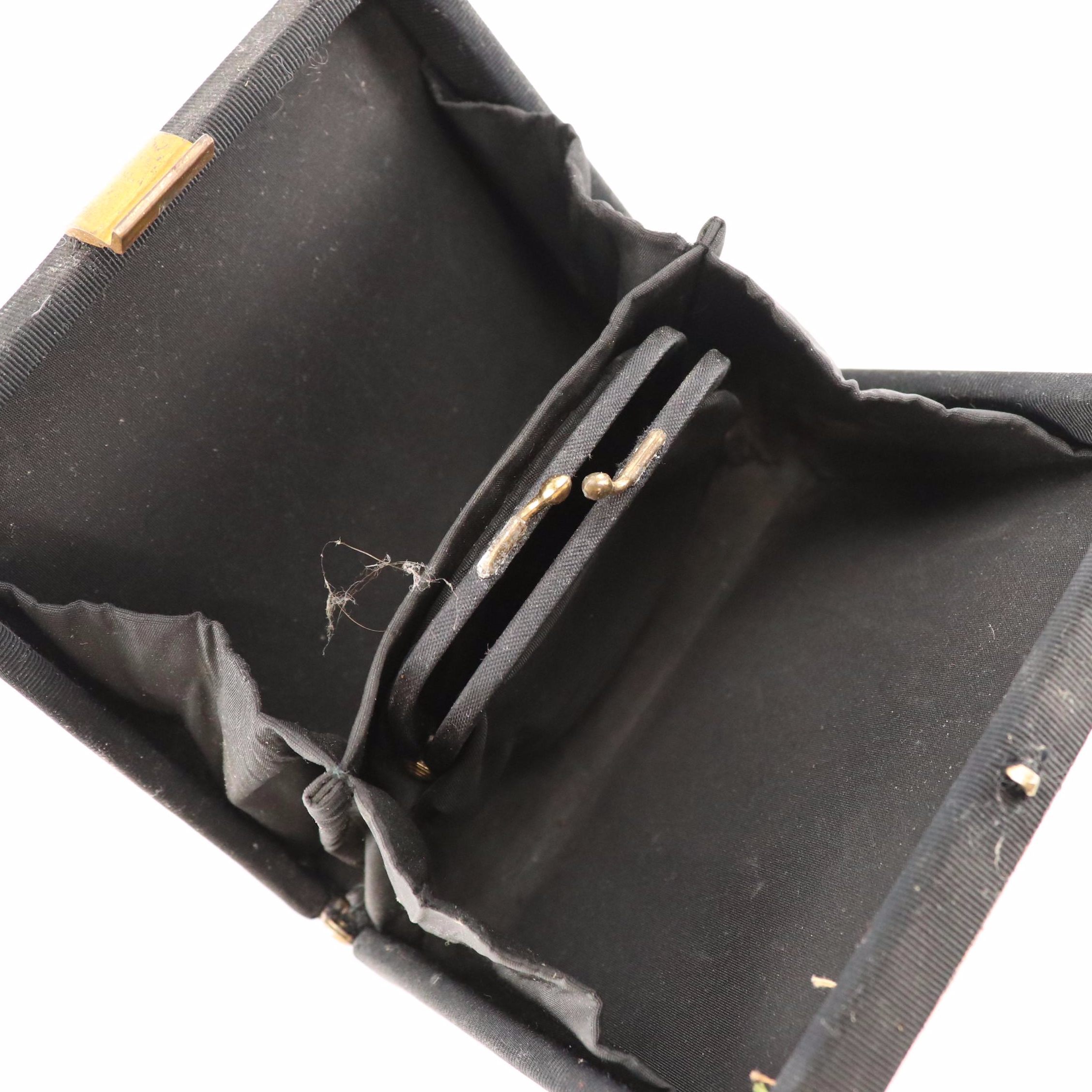 Garay Animal Printed Framed Handbag with Other Evening Bags and Gloves