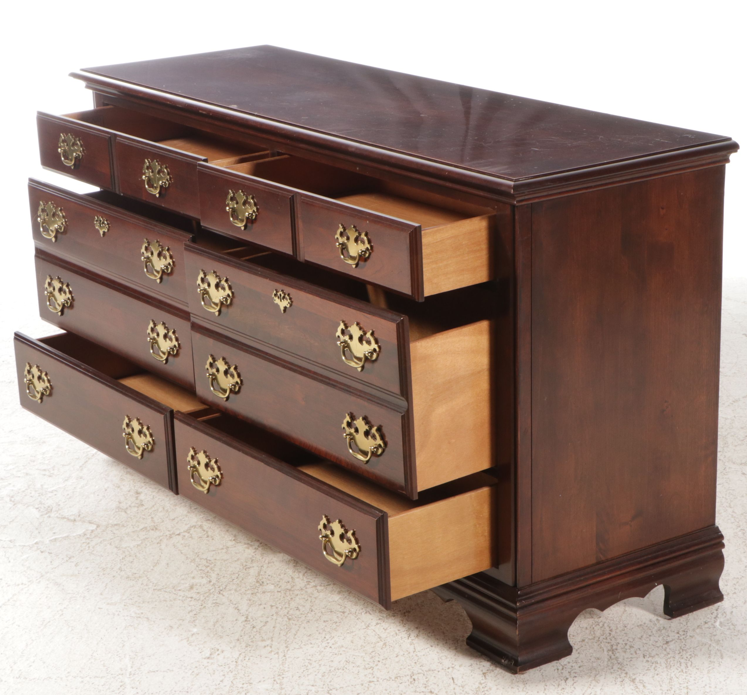 Kincaid Cherry Mountain III Dresser with Mirror
