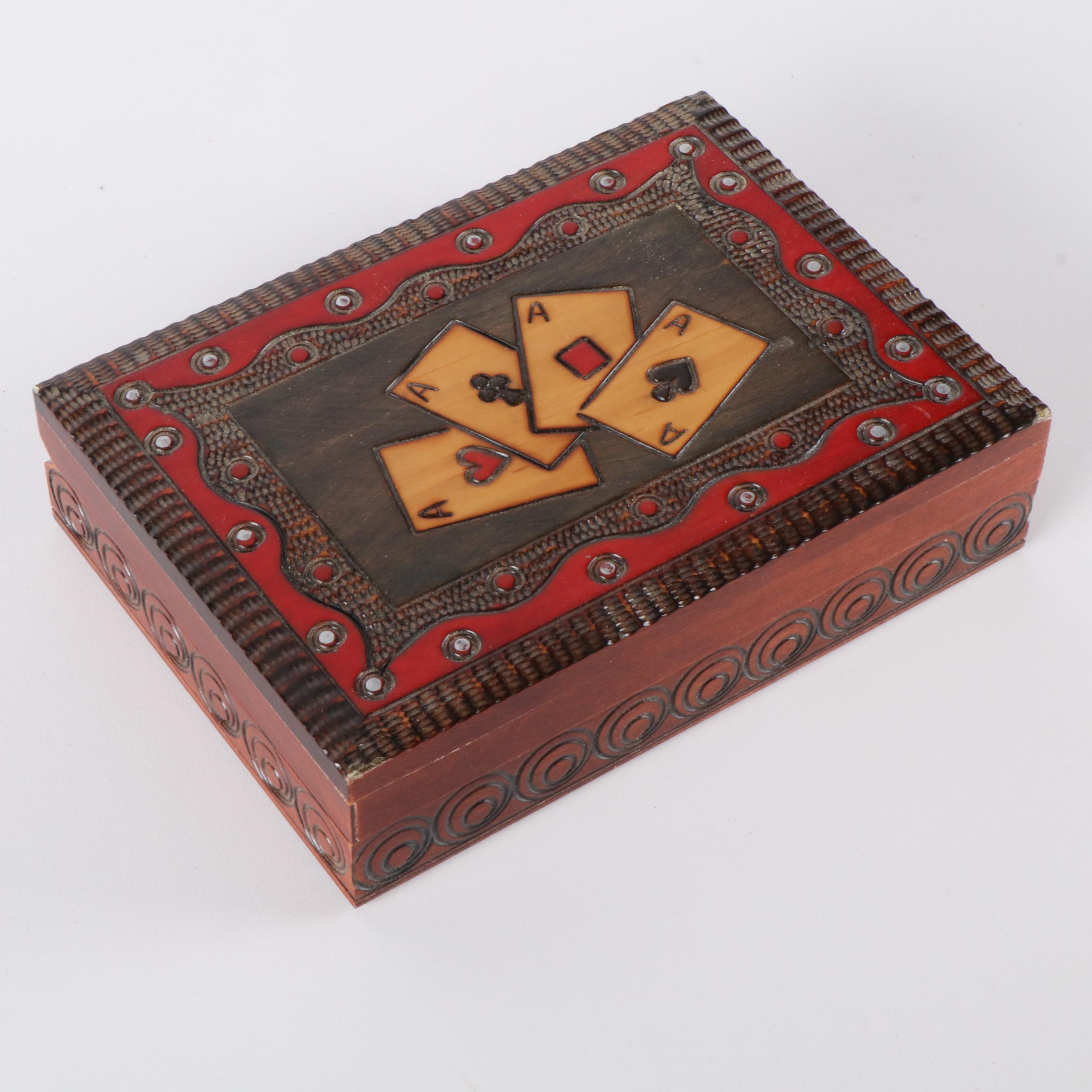 A Collection of Vintage and Antique Pocket and Card Games