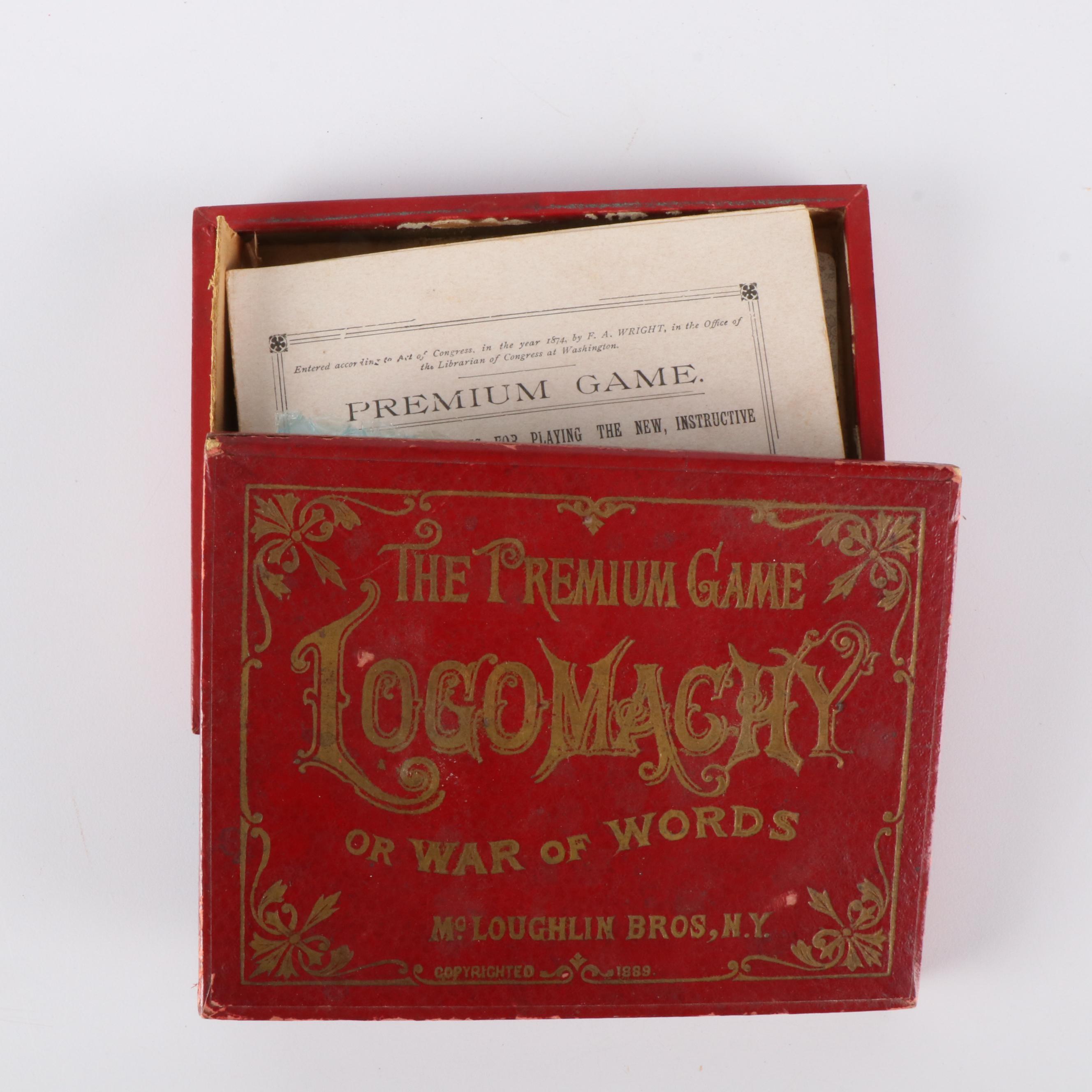 A Collection of Vintage and Antique Pocket and Card Games