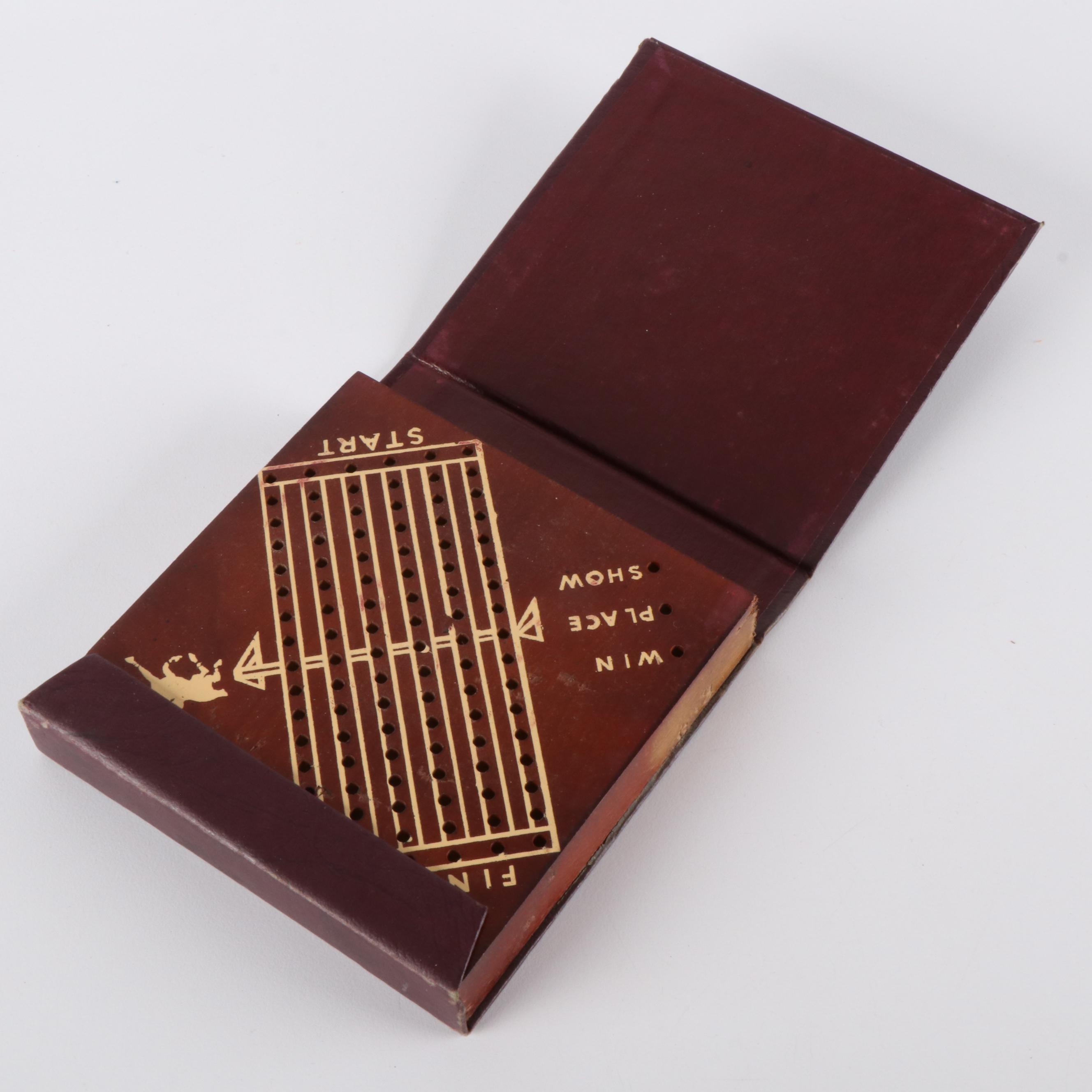 A Collection of Vintage and Antique Pocket and Card Games