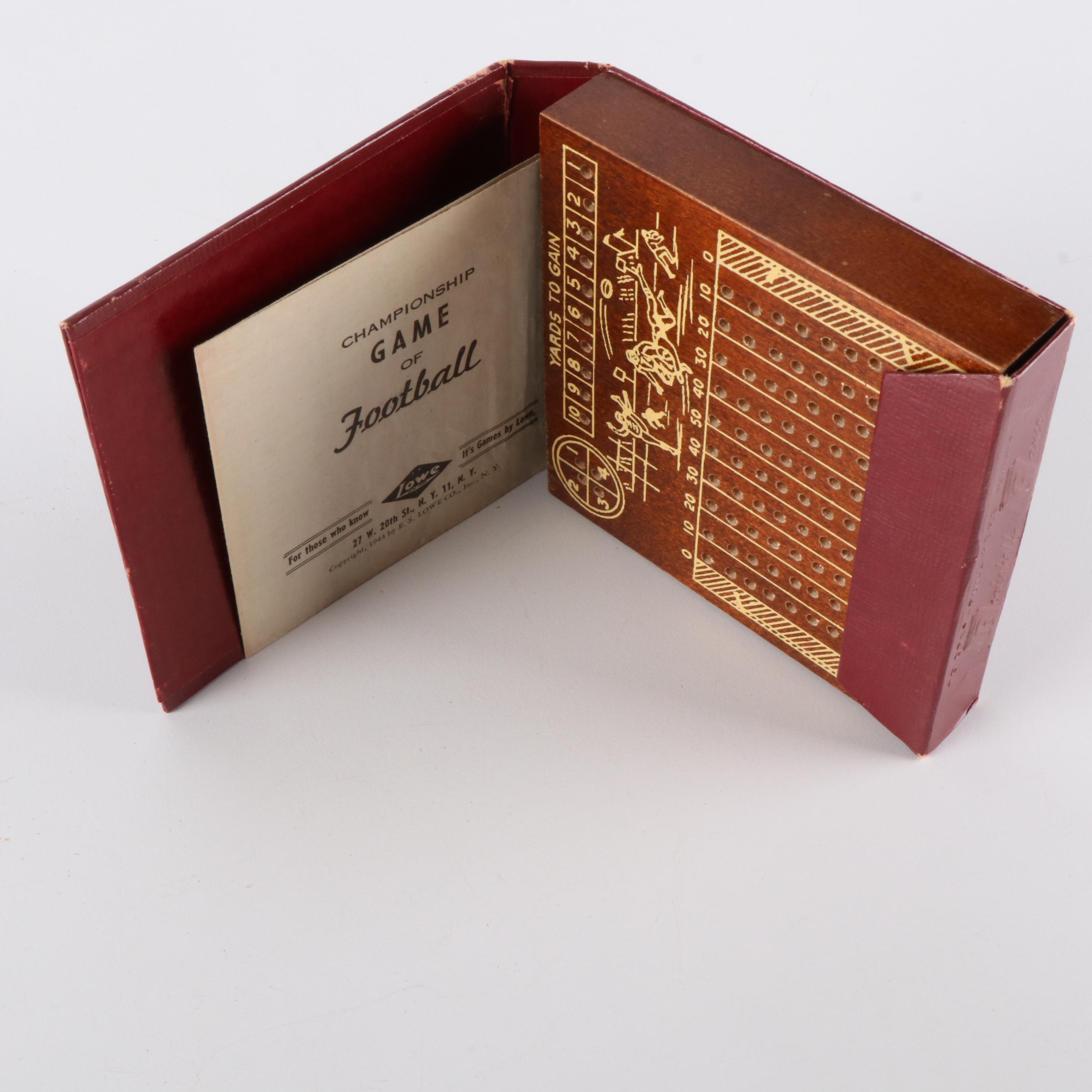 A Collection of Vintage and Antique Pocket and Card Games