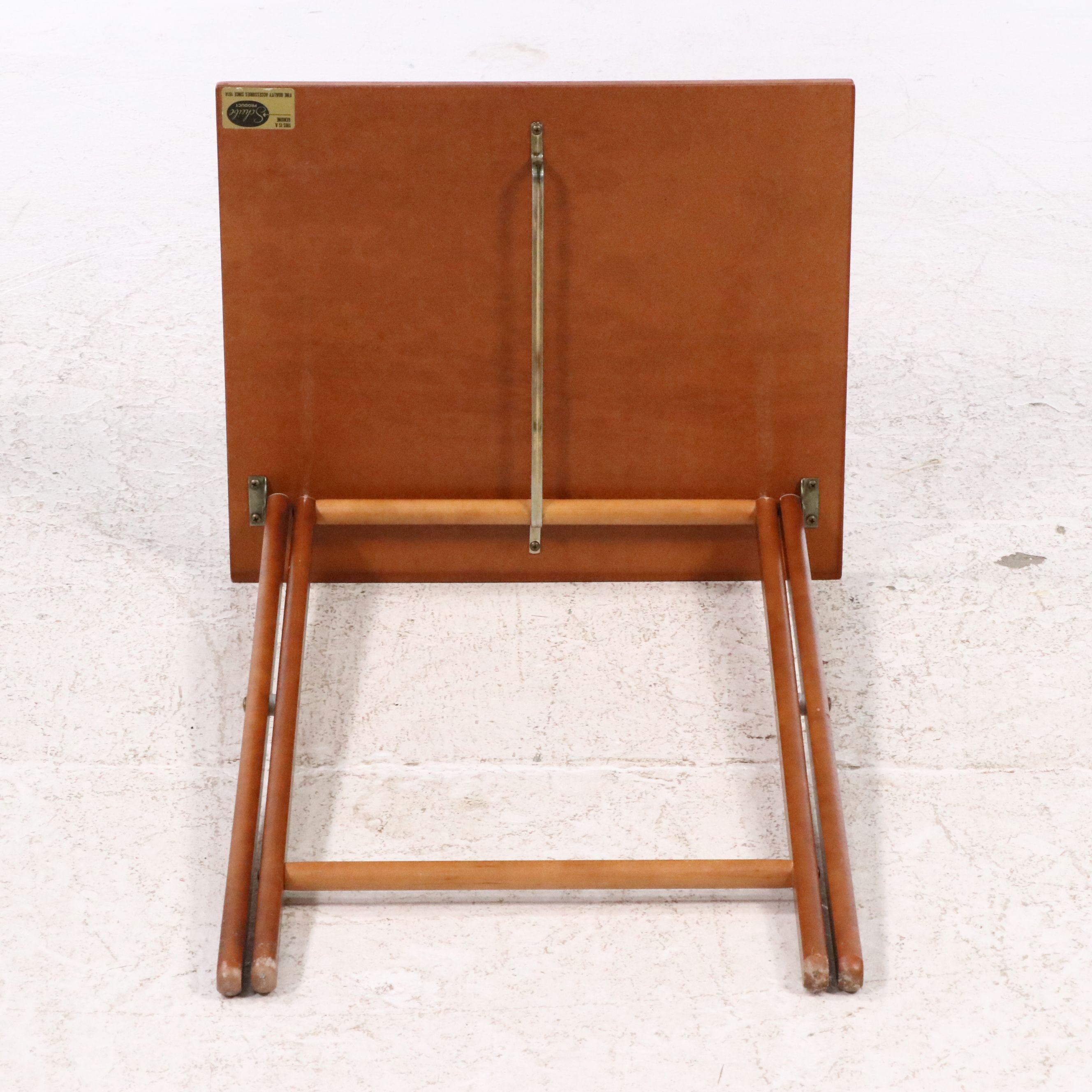 Scheibe "English Fox Hunting" Folding Table Set, Mid to Late 20th C.