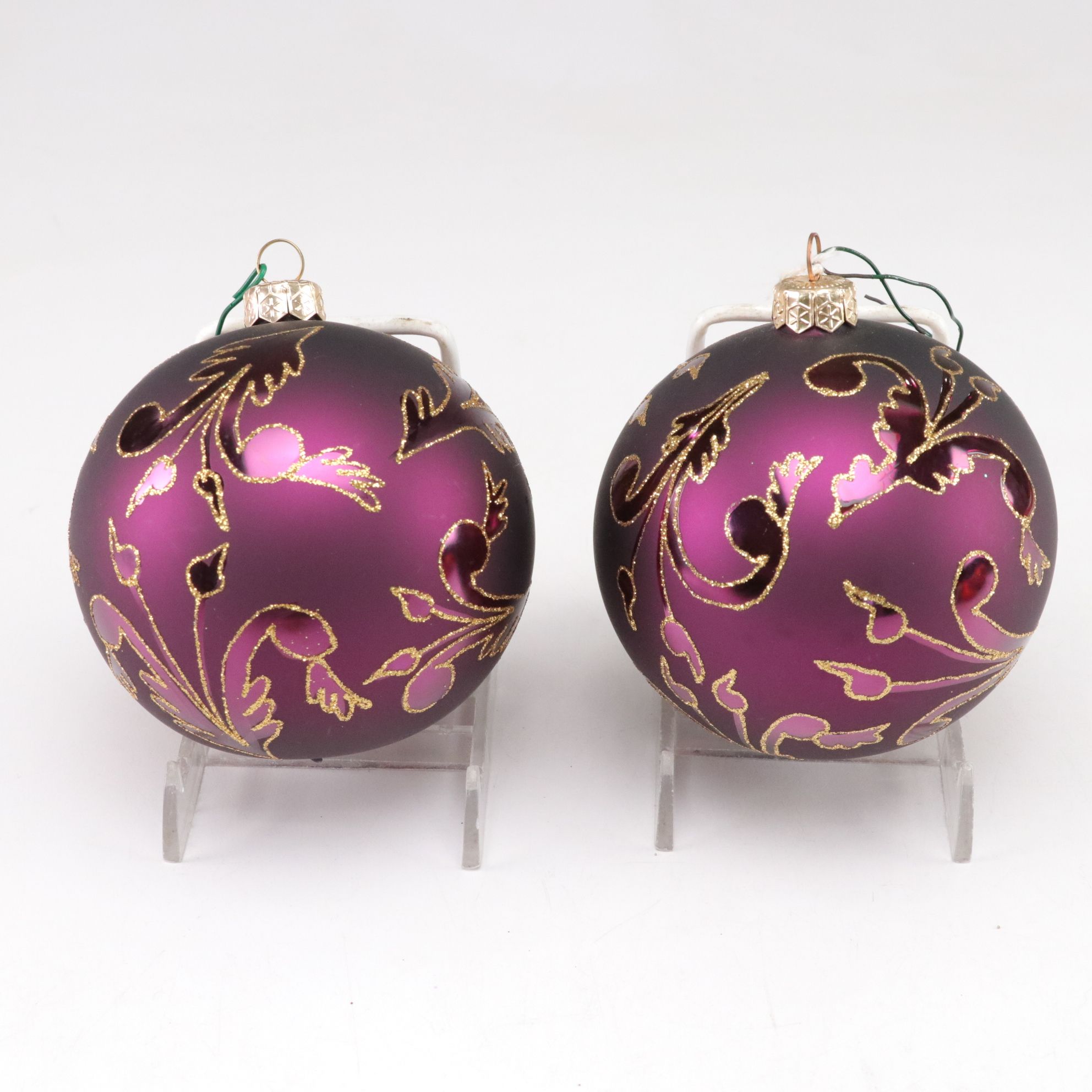 Hand-Crafted Christmas Elf Ornament with Polish Glass Ornaments and More