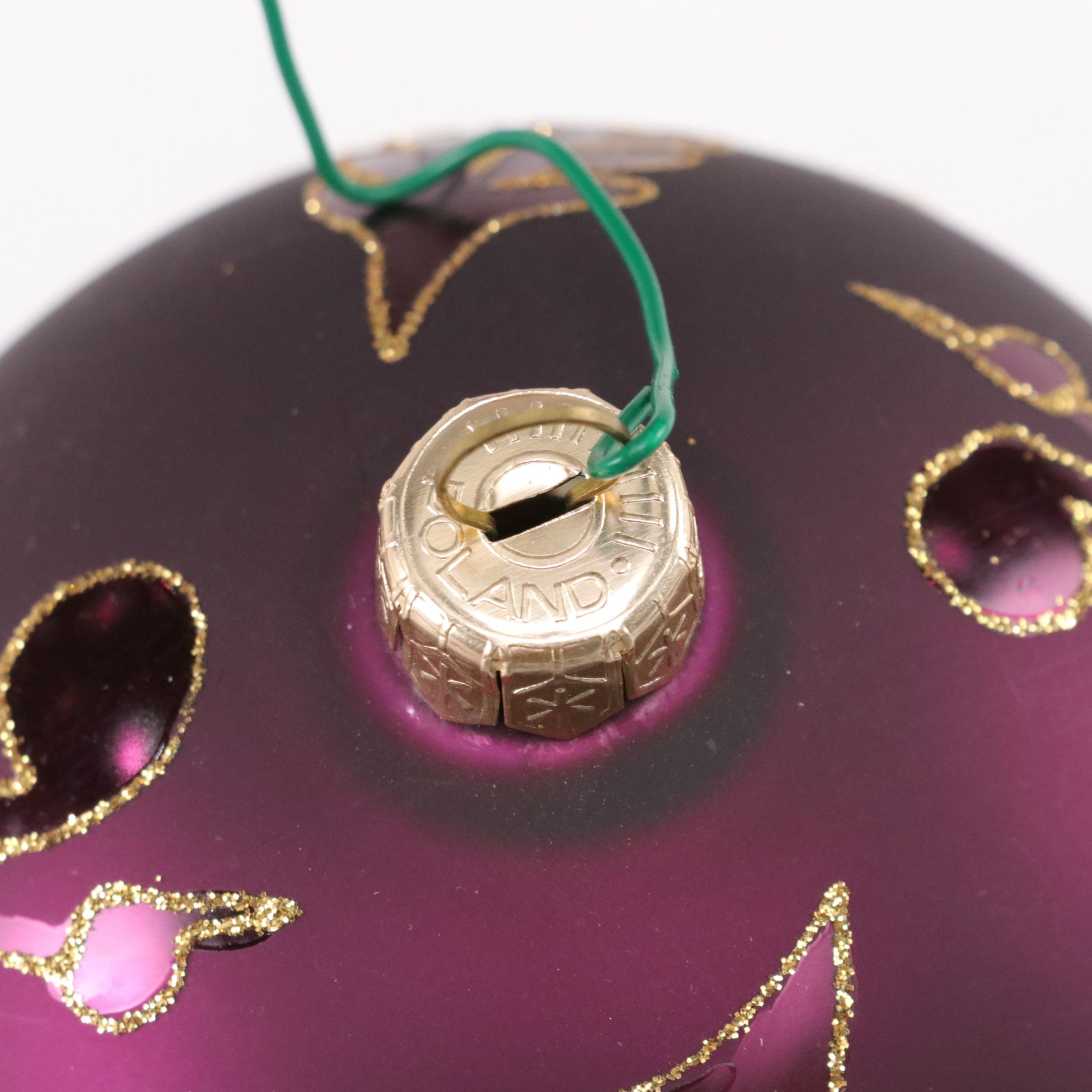 Hand-Crafted Christmas Elf Ornament with Polish Glass Ornaments and More