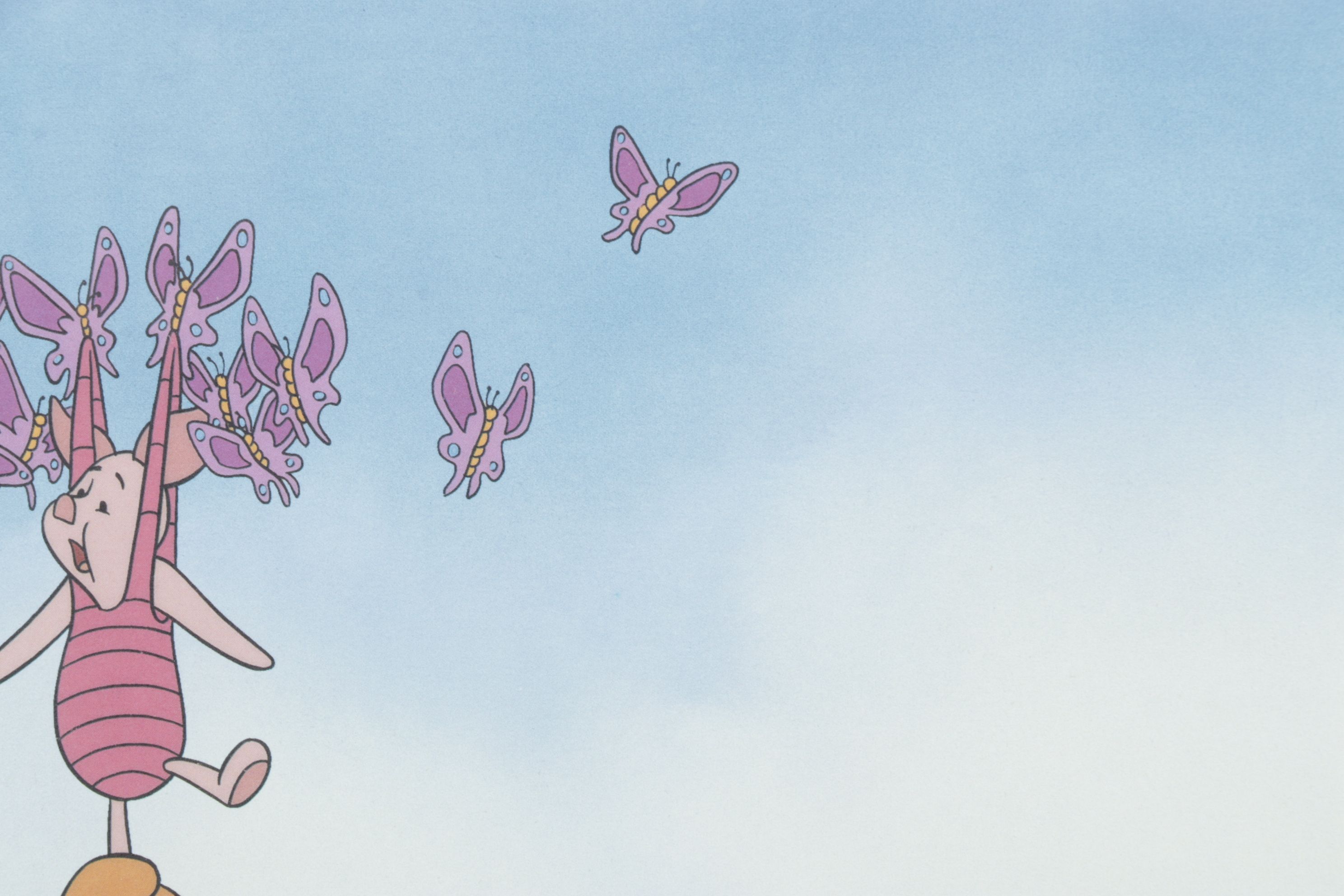 Offset Lithograph Still of Pooh and Piglet from "Pooh’s Grand Adventure", 1997