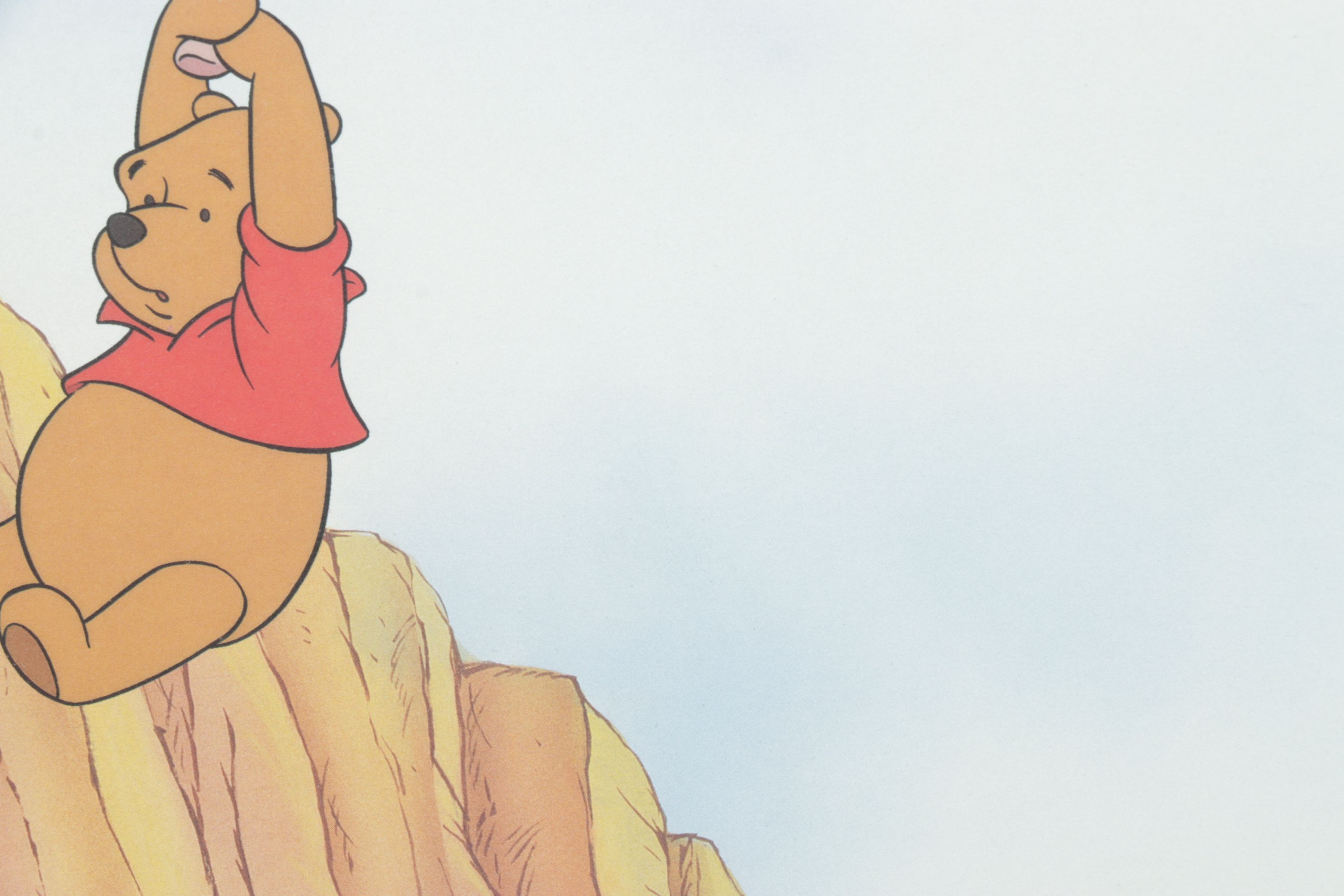 Offset Lithograph Still of Pooh and Piglet from "Pooh’s Grand Adventure", 1997